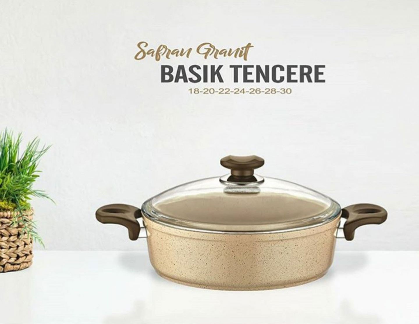 Gülsan Safran 24 cm Pilav Tenceresi