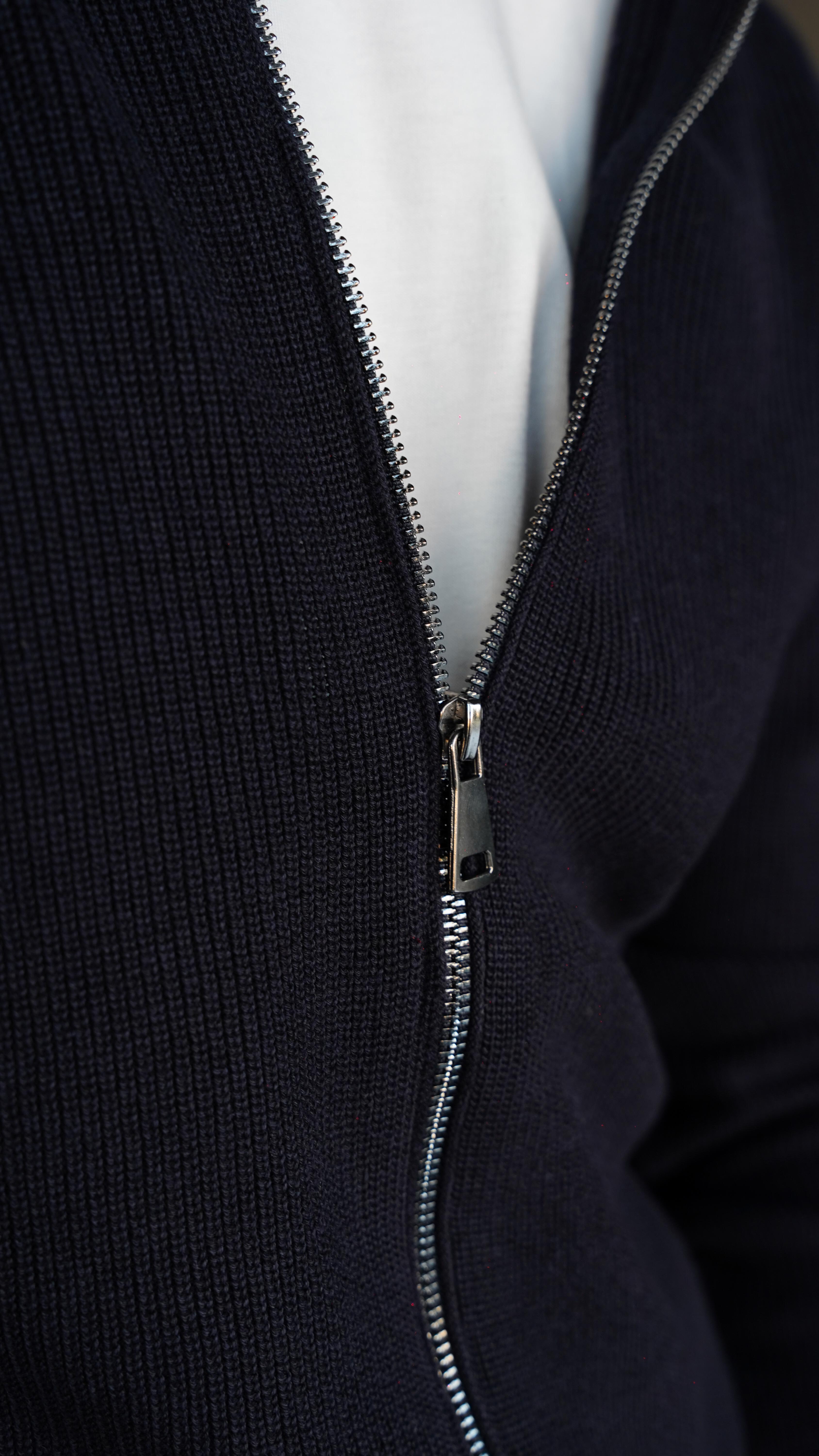 Full Zip Lacivert Kazak FW5794