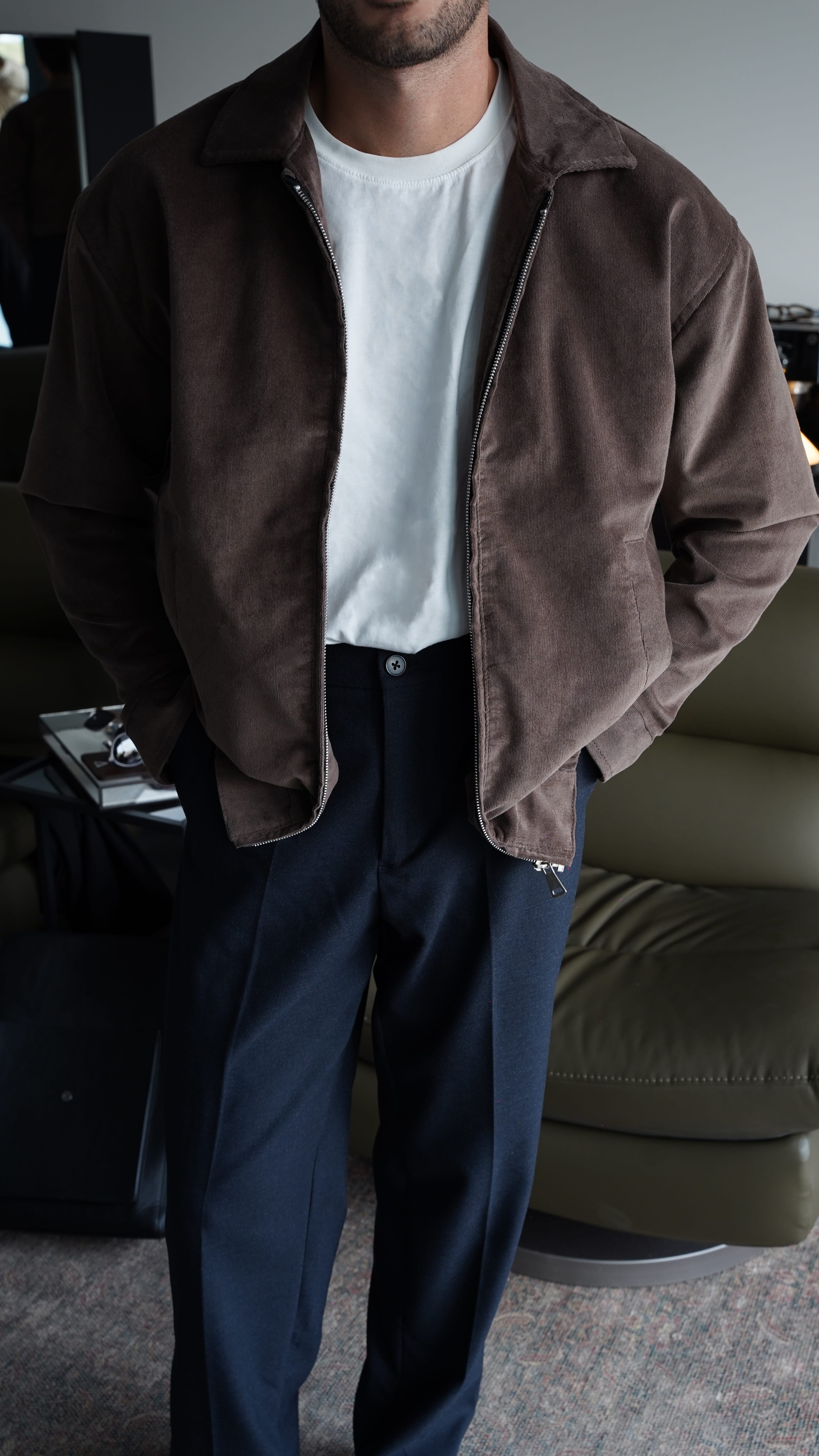 SuedeCraft Vizon Zip Ceket FW5849