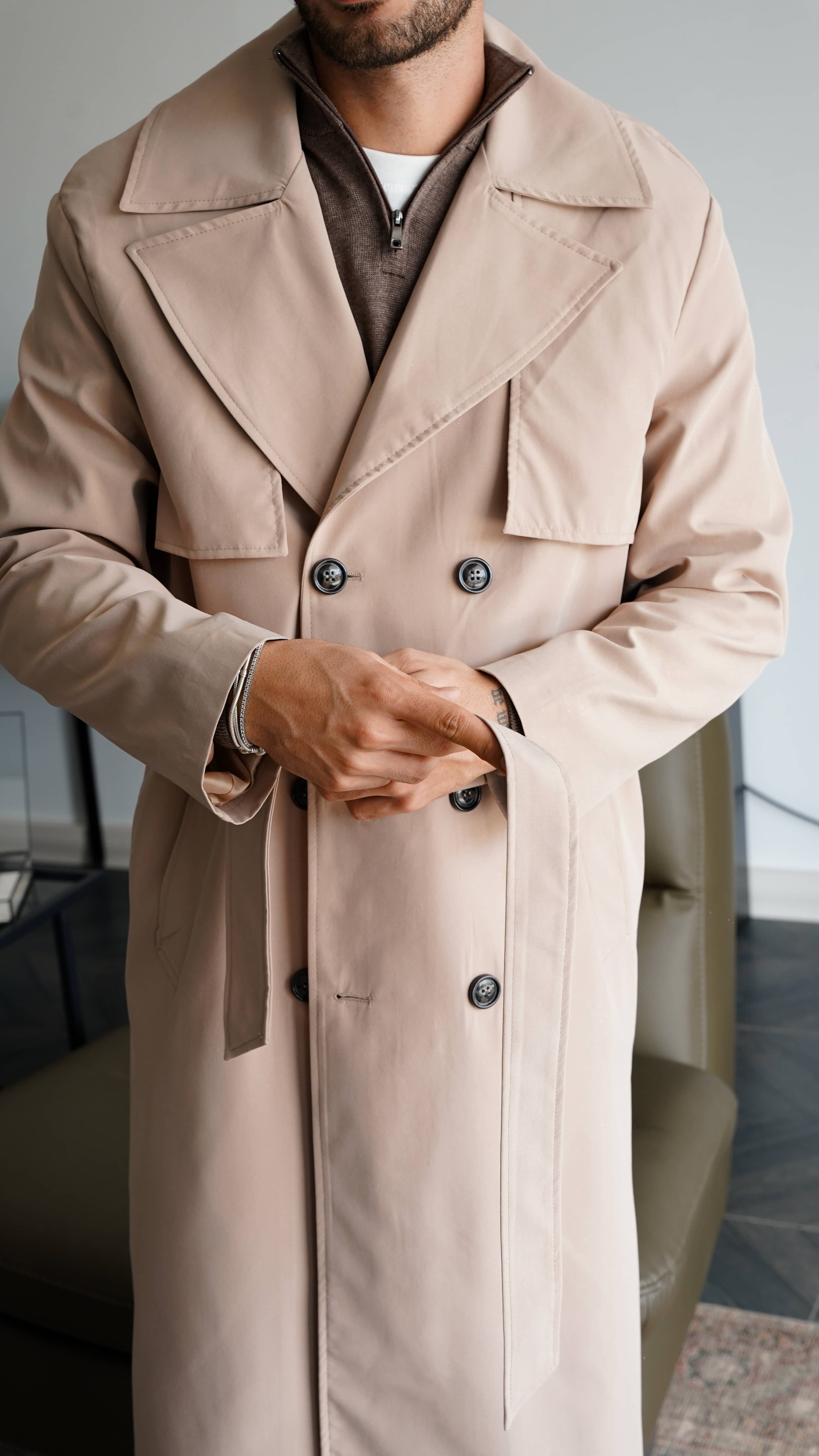 Classic Belted Trench Coat FW5823