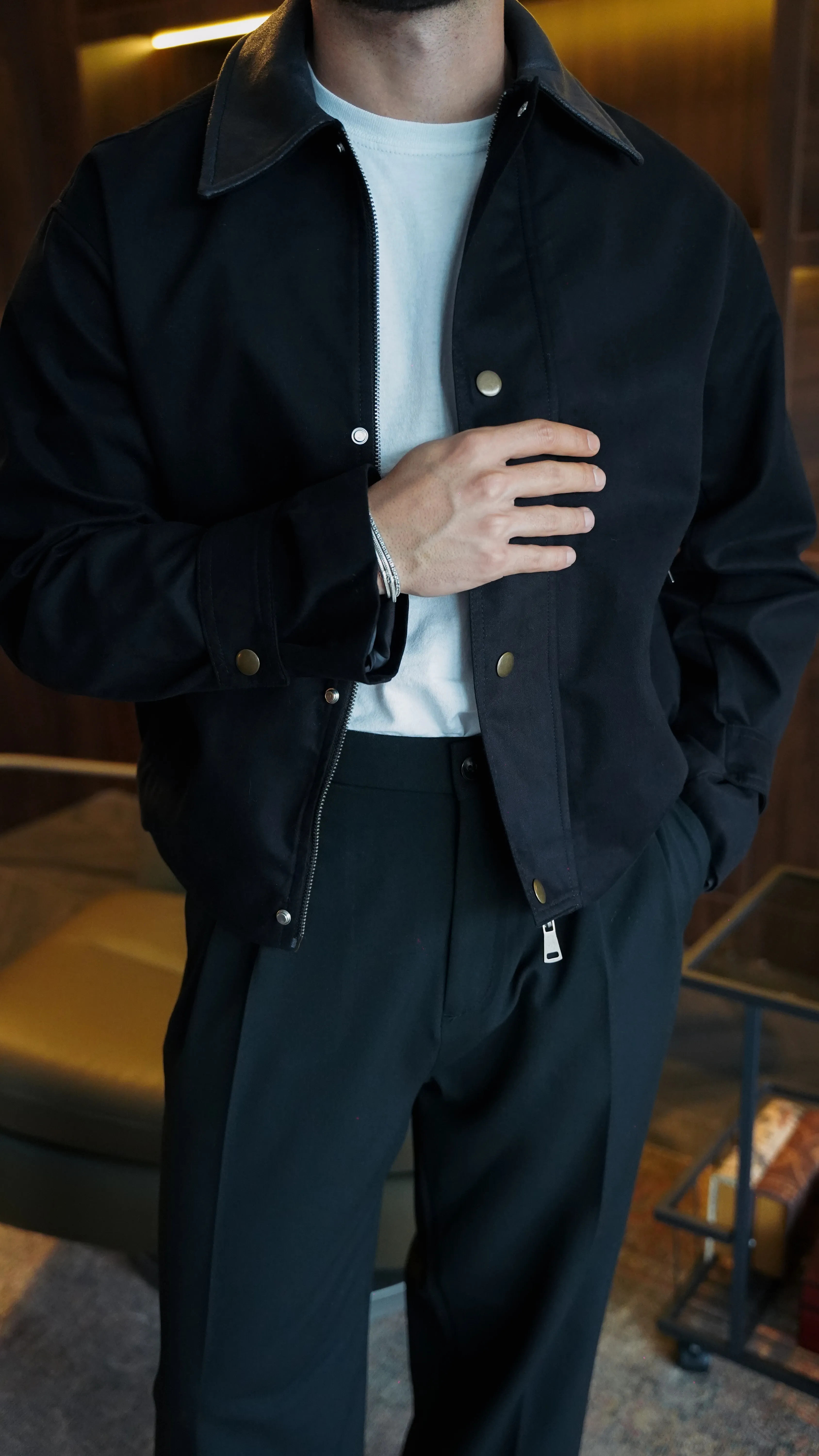 Modern Workwear Siyah Ceket FW5908