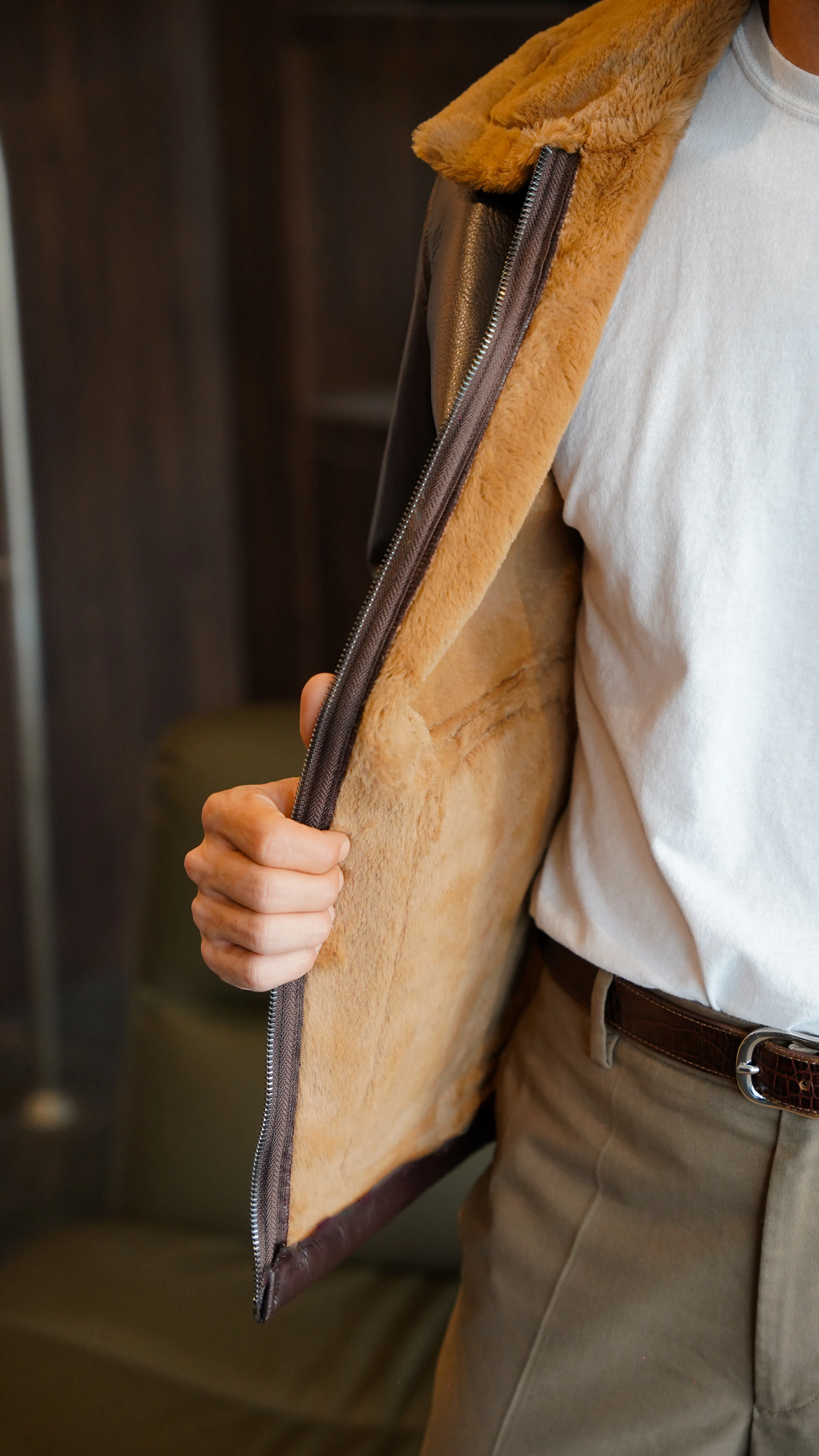 Aero Shearling Jacket FW5927