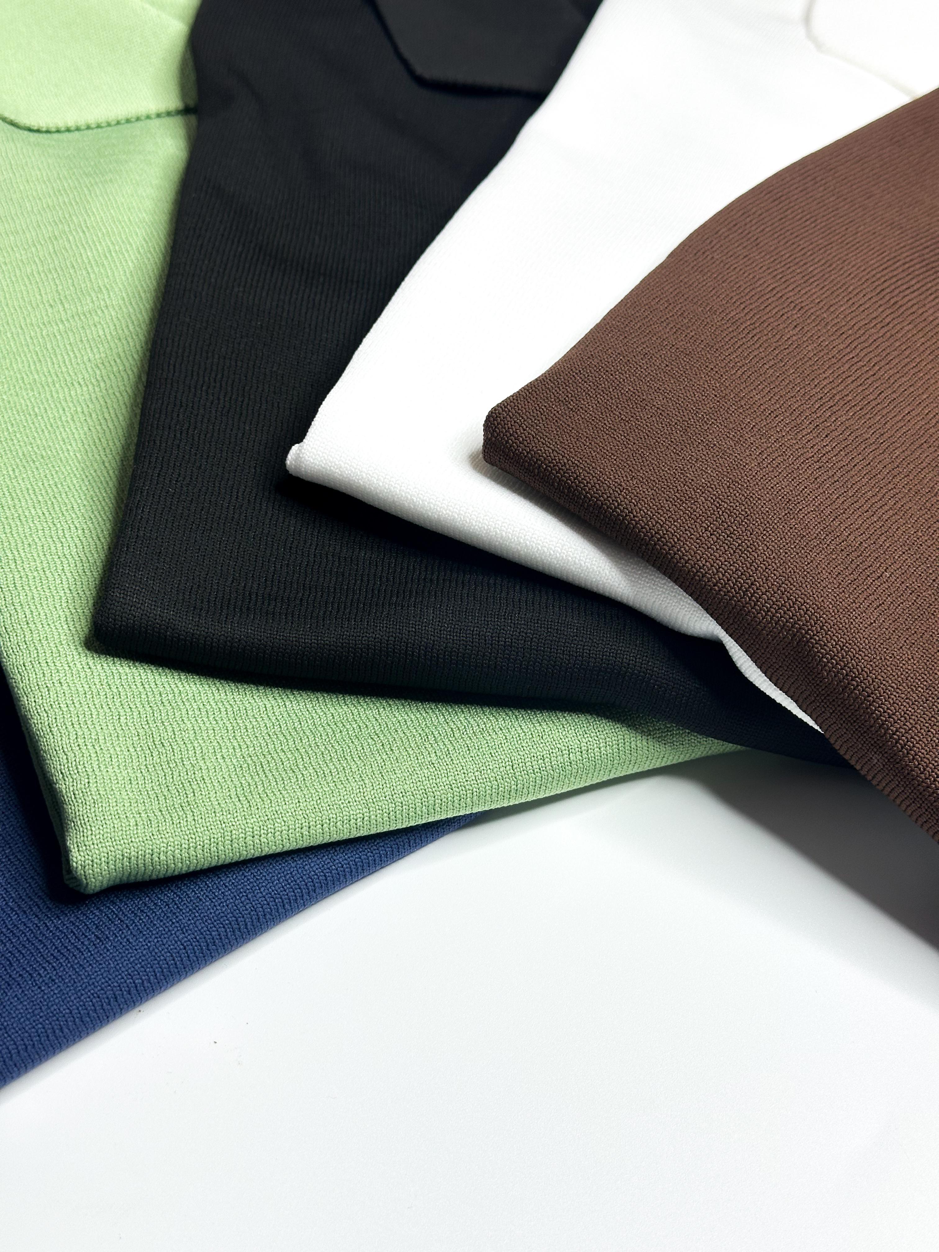 Basic Lacivert Merserize Polo Yaka T-shirt 5419