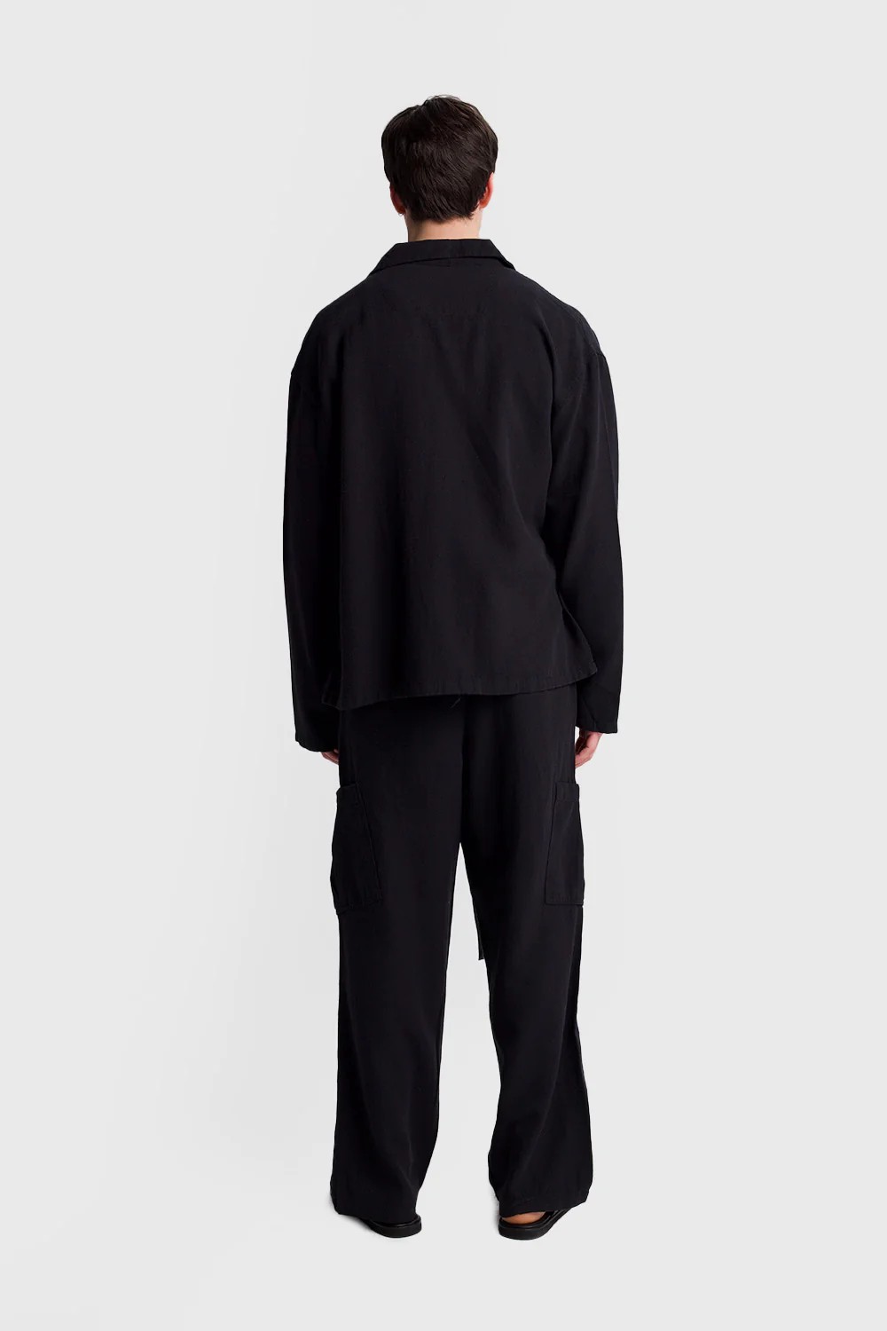 Gabardin Keten Karışımlı Gömlek 5308