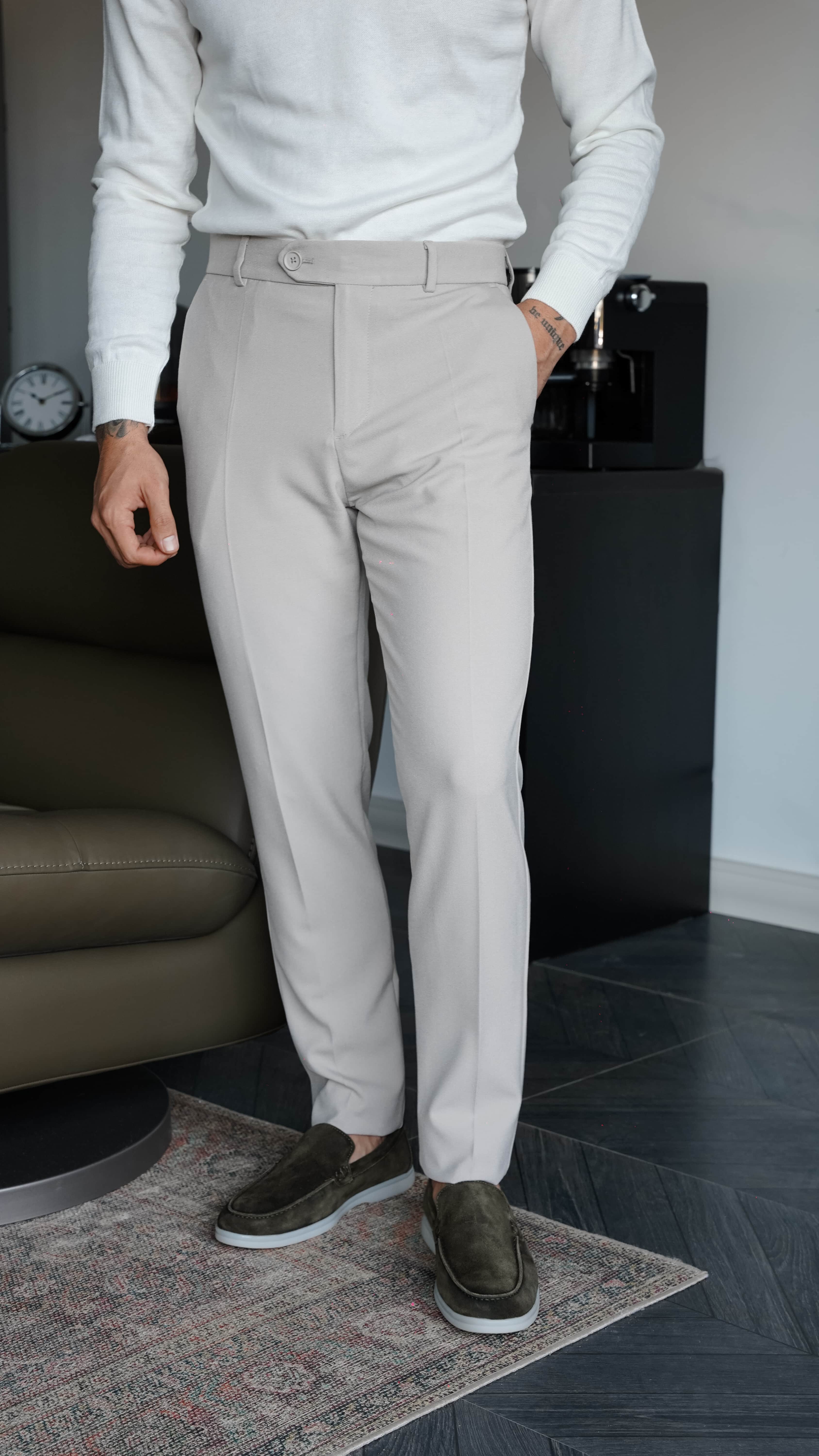 Essential Tailor Kum Kumaş Pantolon FW5831