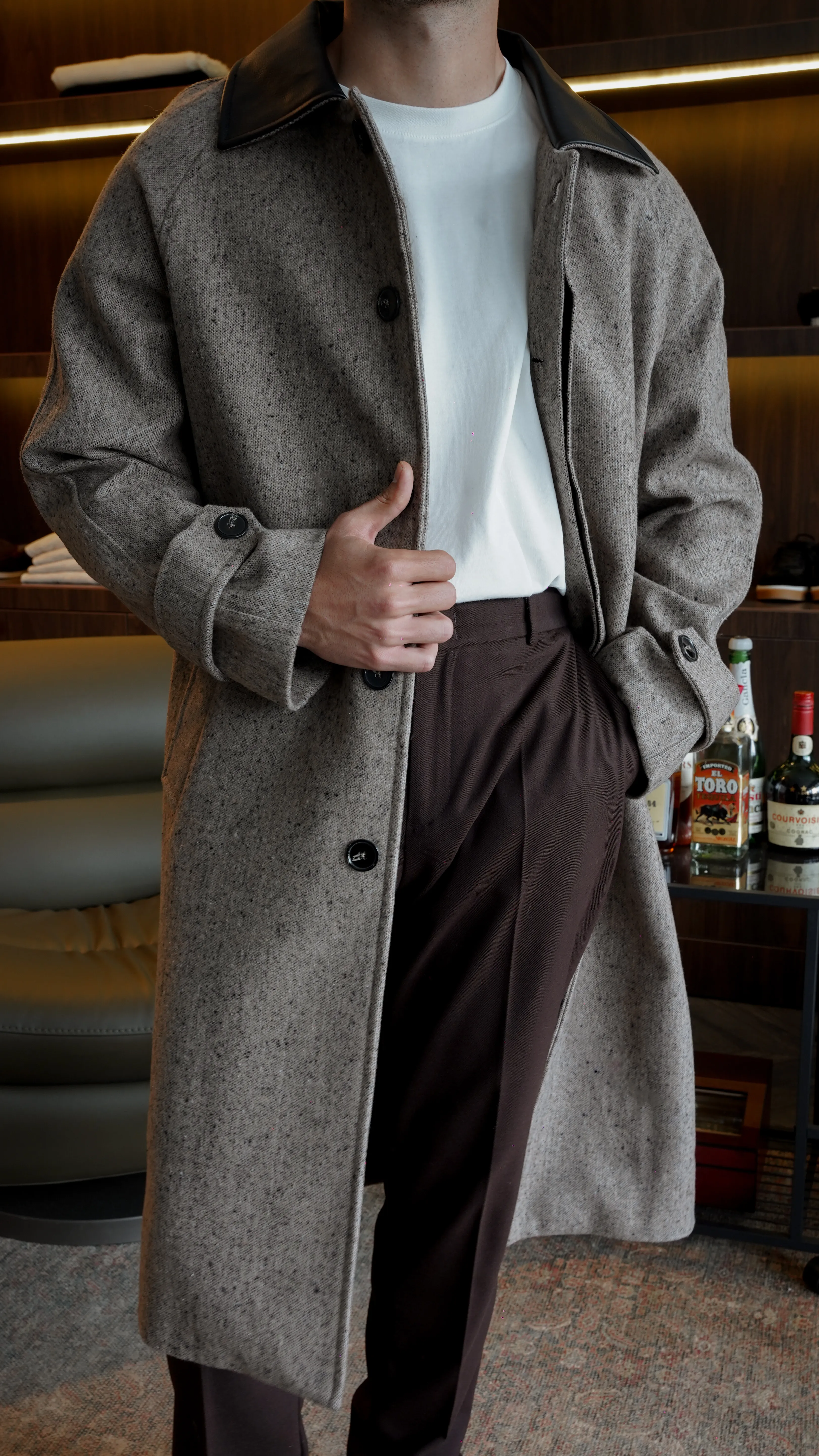 Monaco Wool Overcoat FW5921