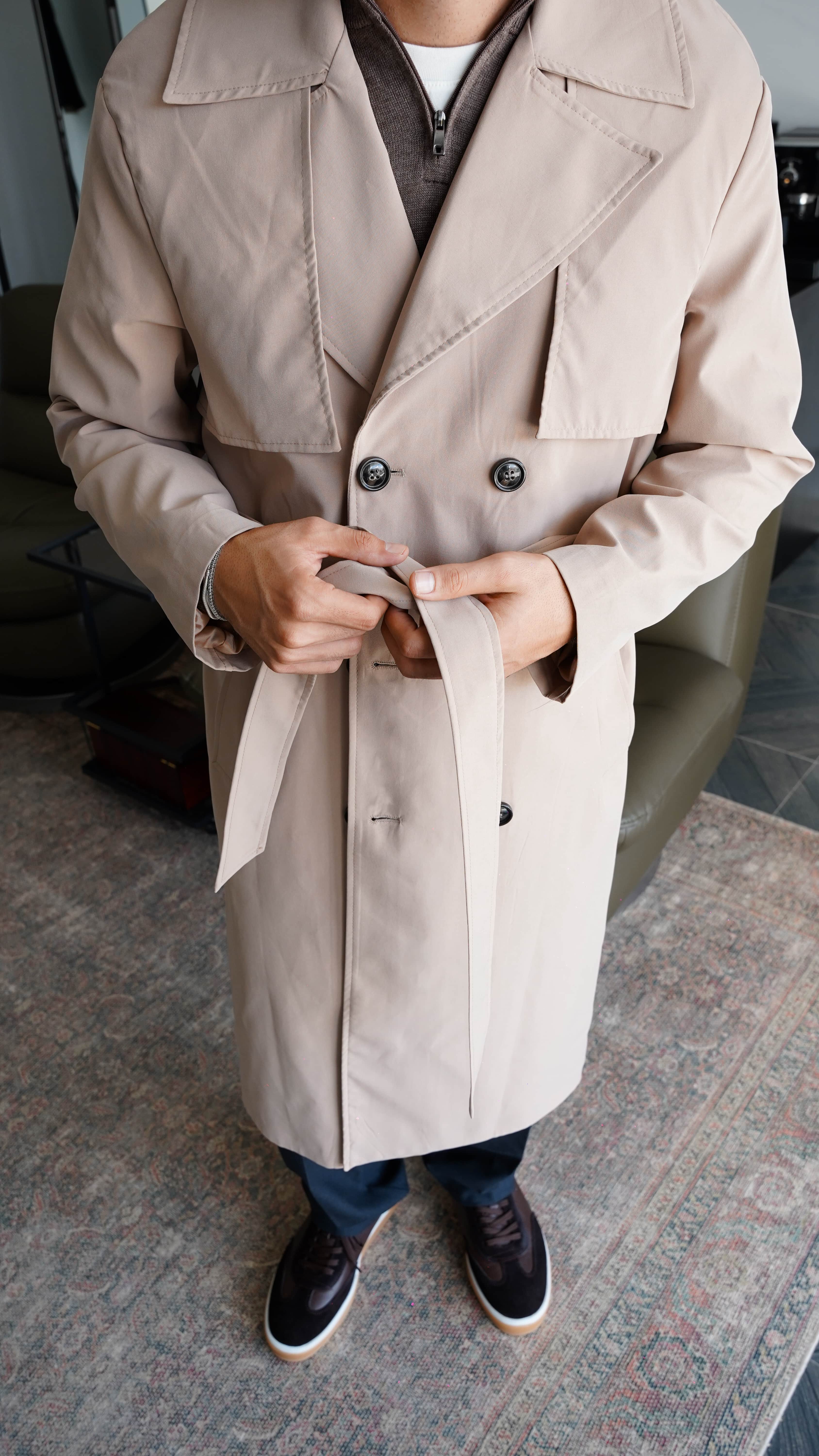 Classic Belted Trench Coat FW5823