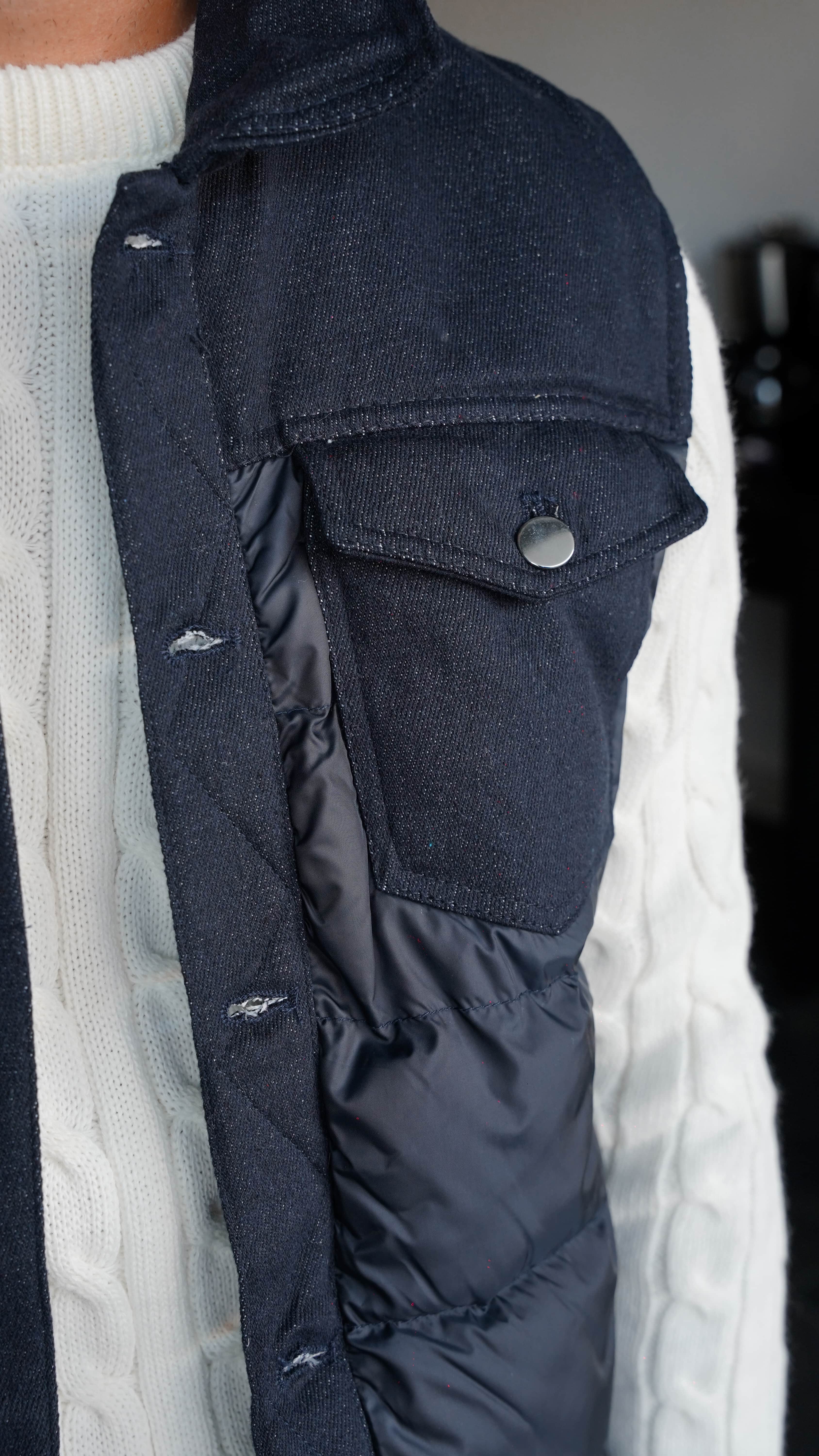 Urban Shield Lacivert Casual Yelek FW5771