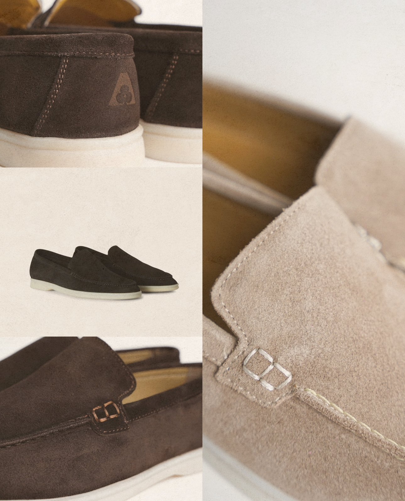 Flâneur Ekru Driving Loafer SS0326