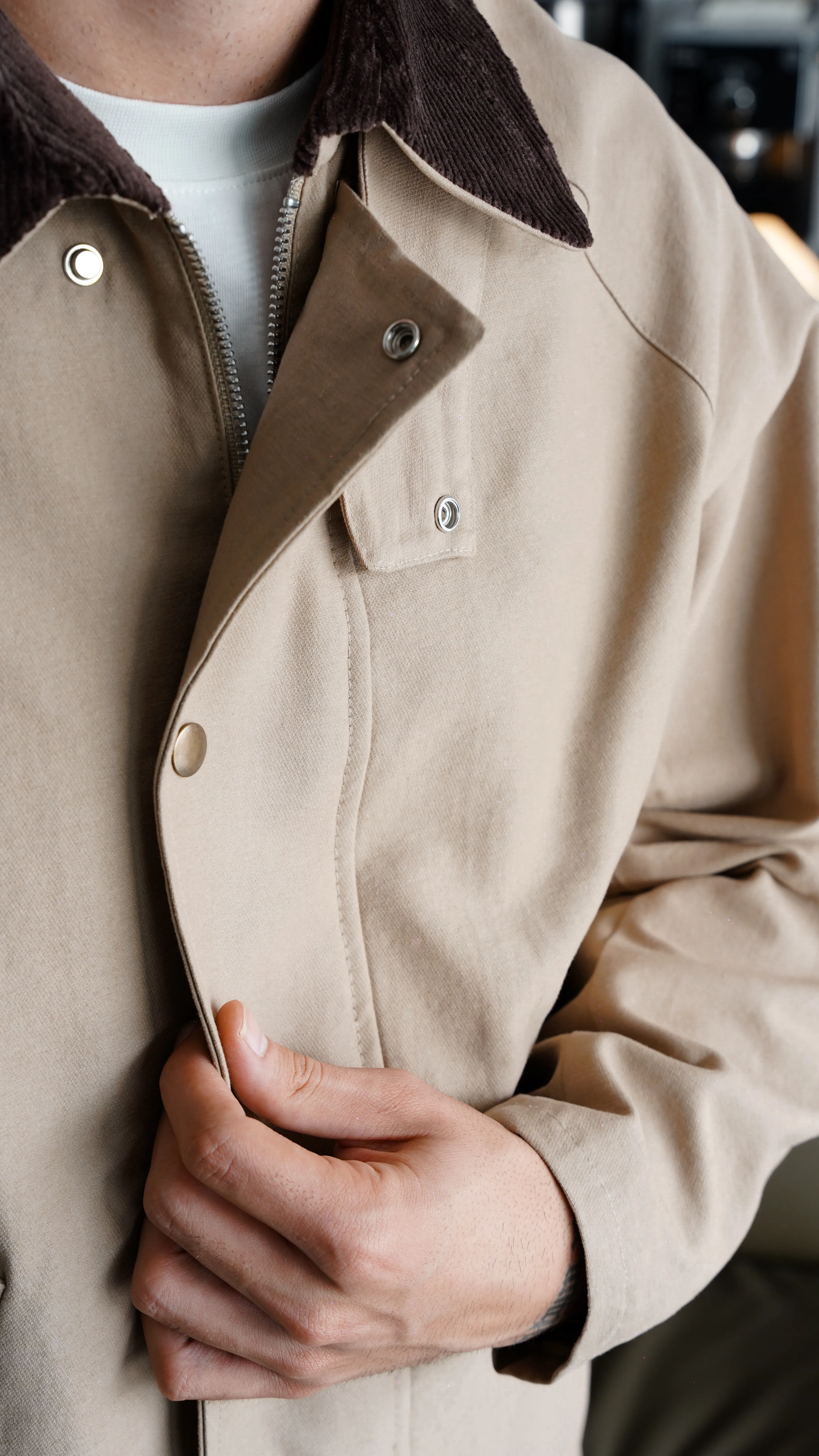 Fairmont Harrington Bej Ceket FW5886