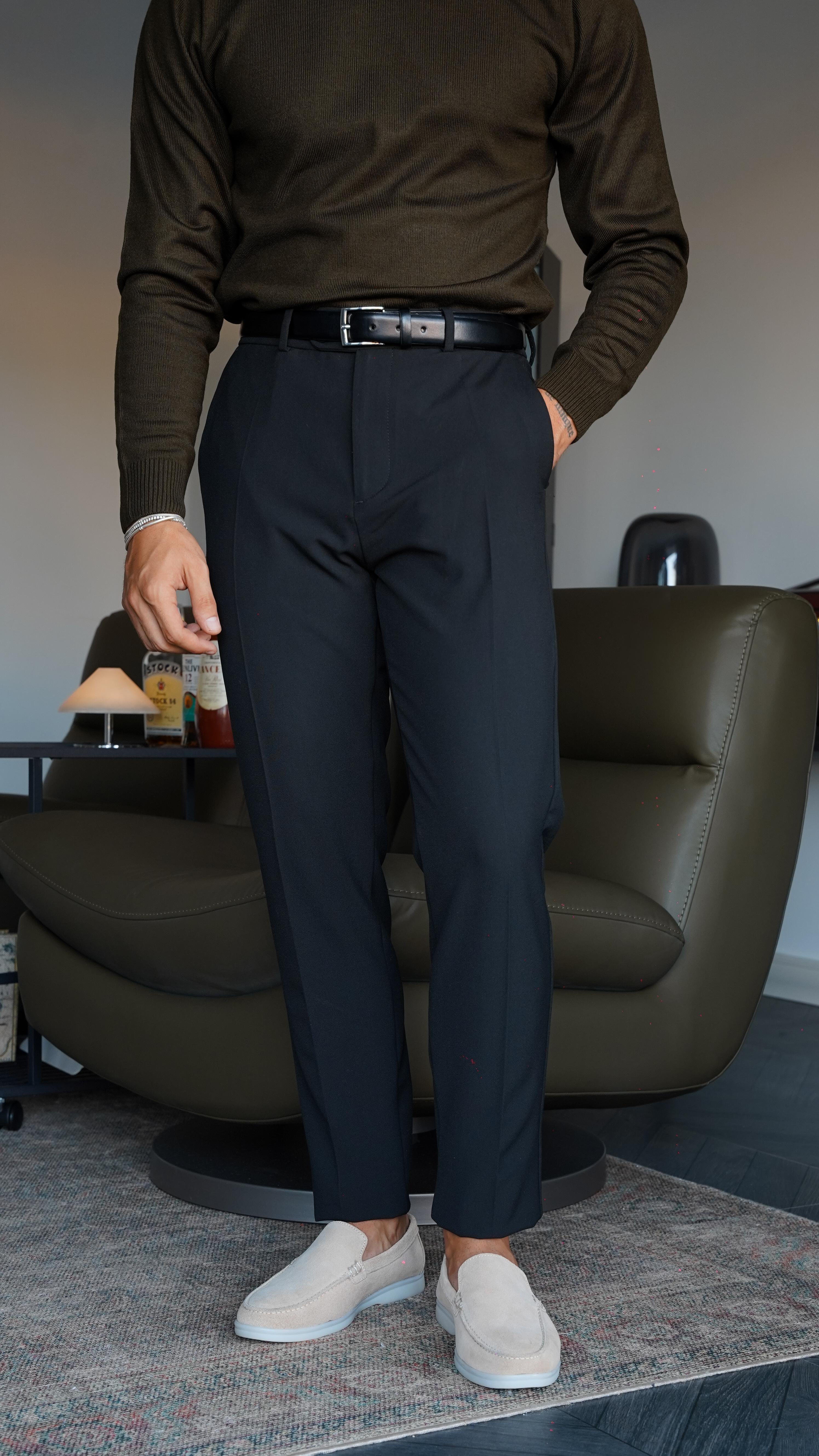 Essential Tailor Siyah Kumaş Pantolon FW57578