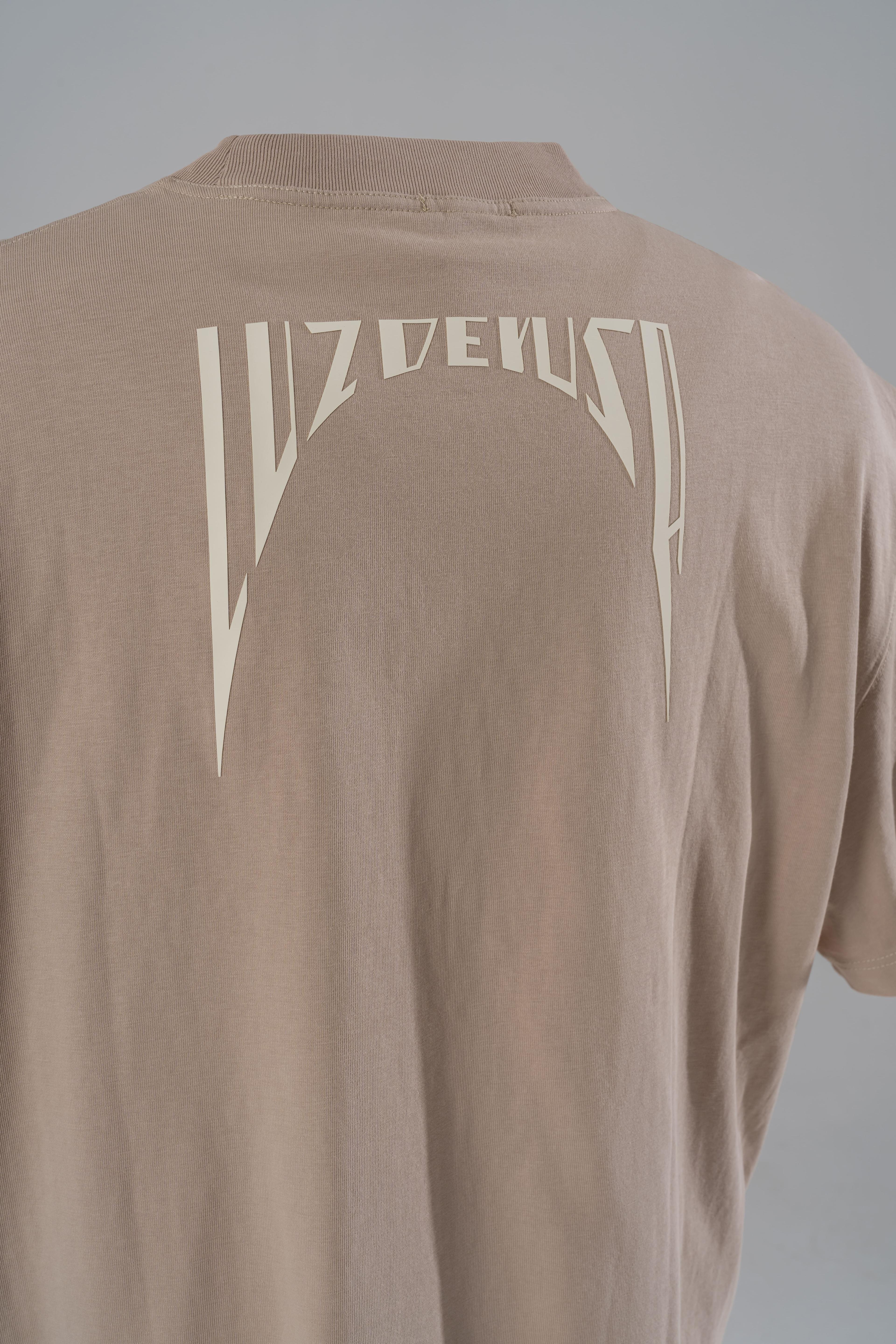 Oversize Bej T-Shirt