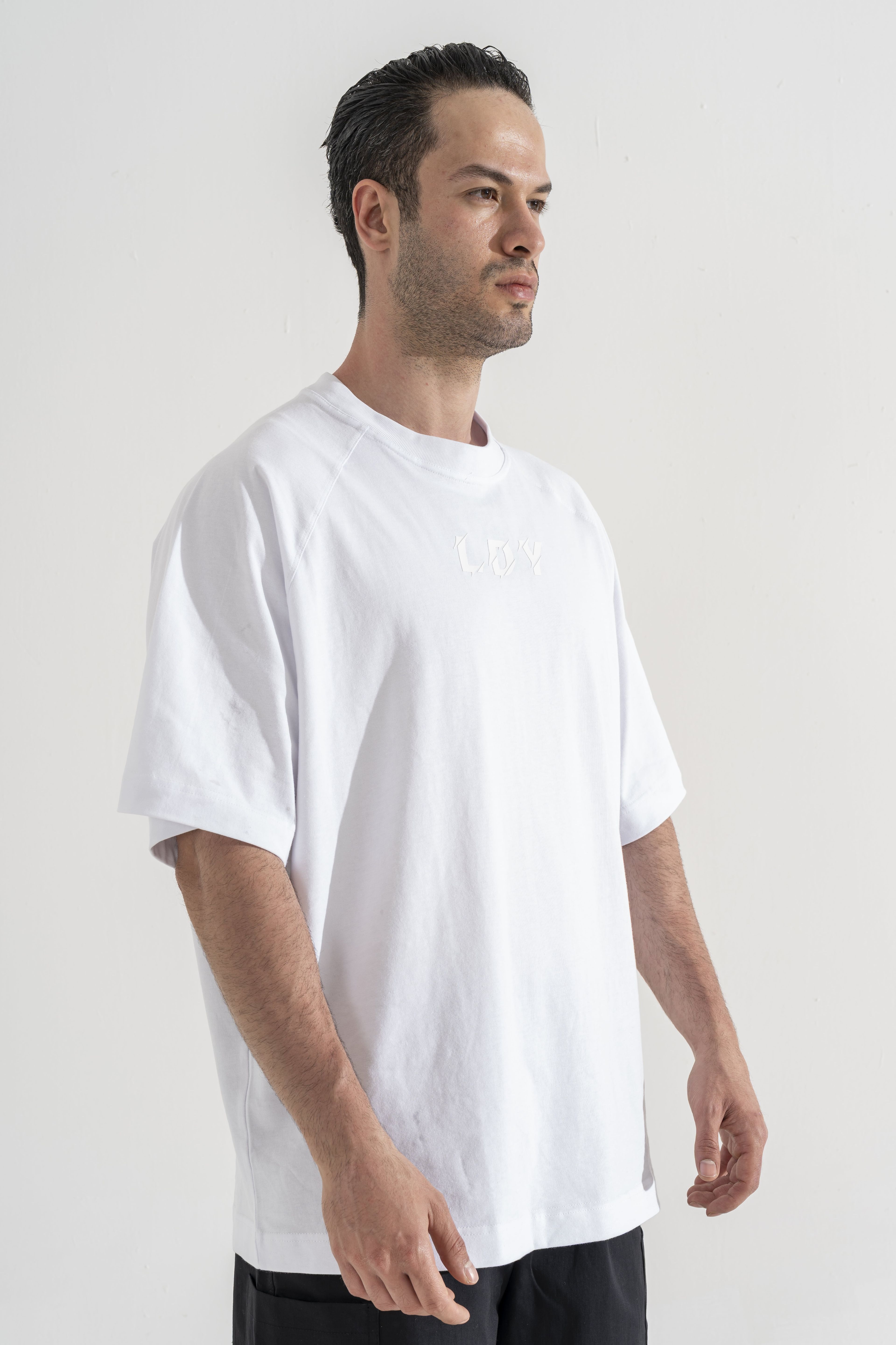 Oversize Beyaz T-Shirt