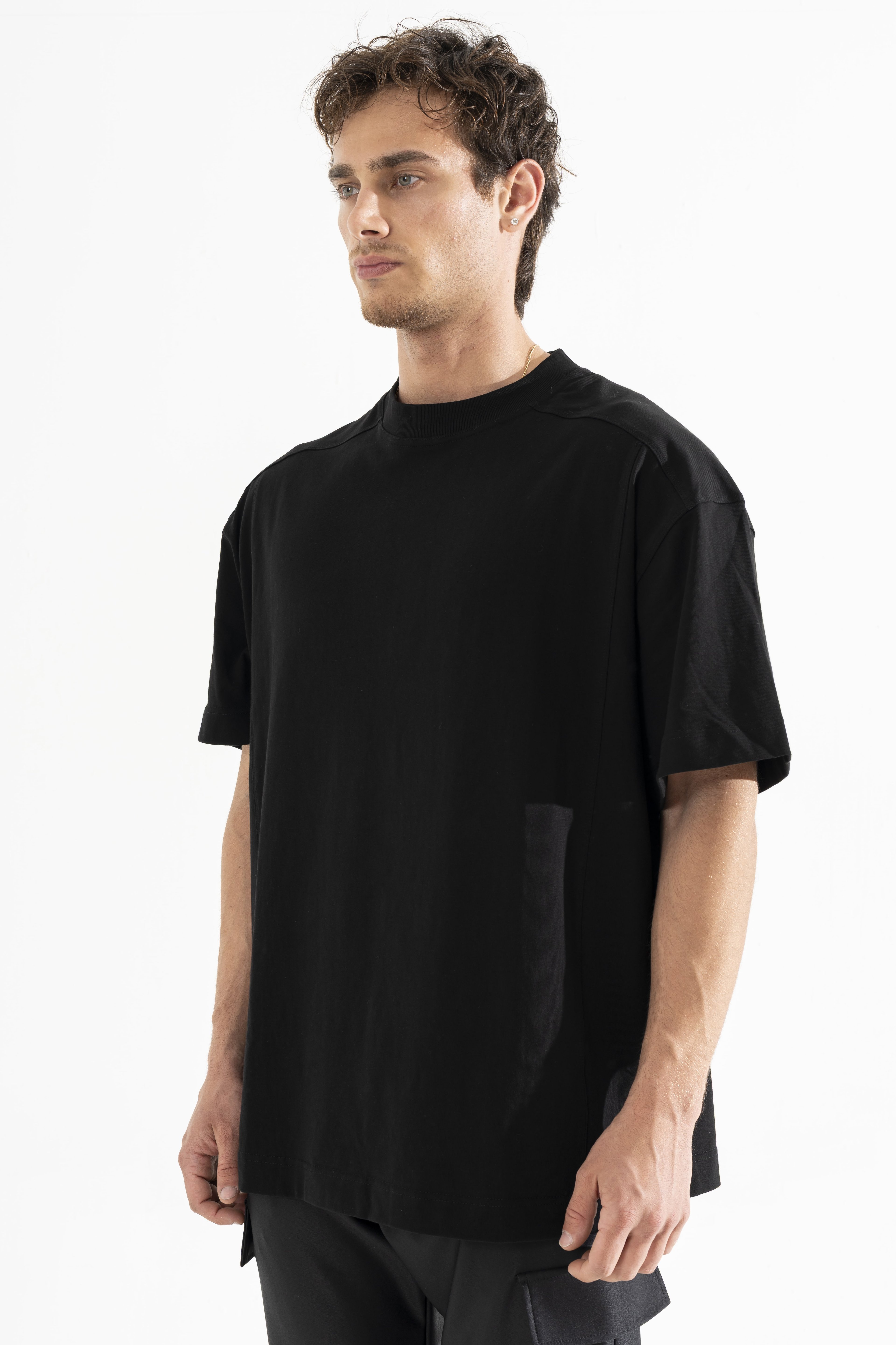 Oversize Siyah T-Shirt