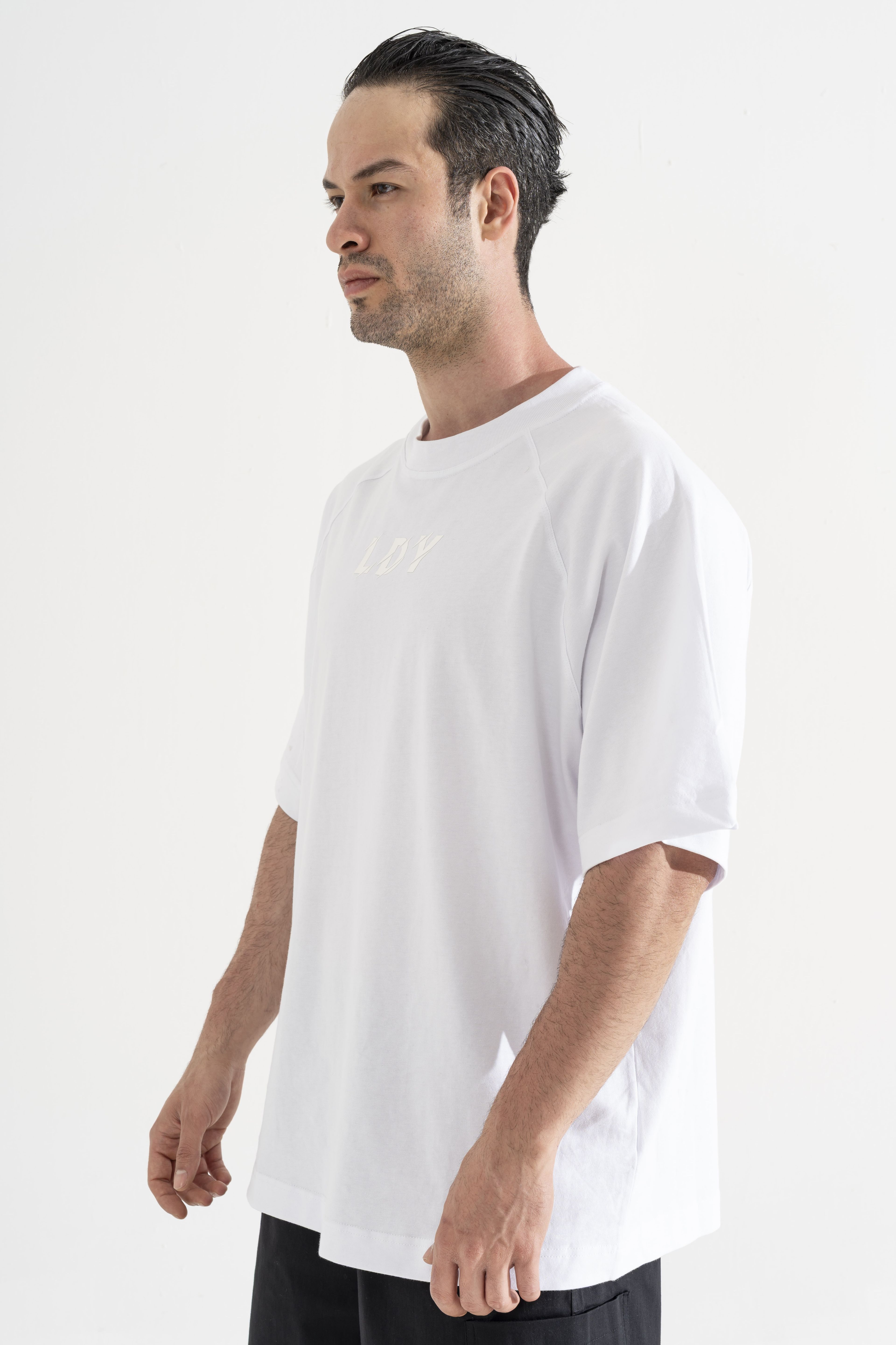 Oversize Beyaz T-Shirt