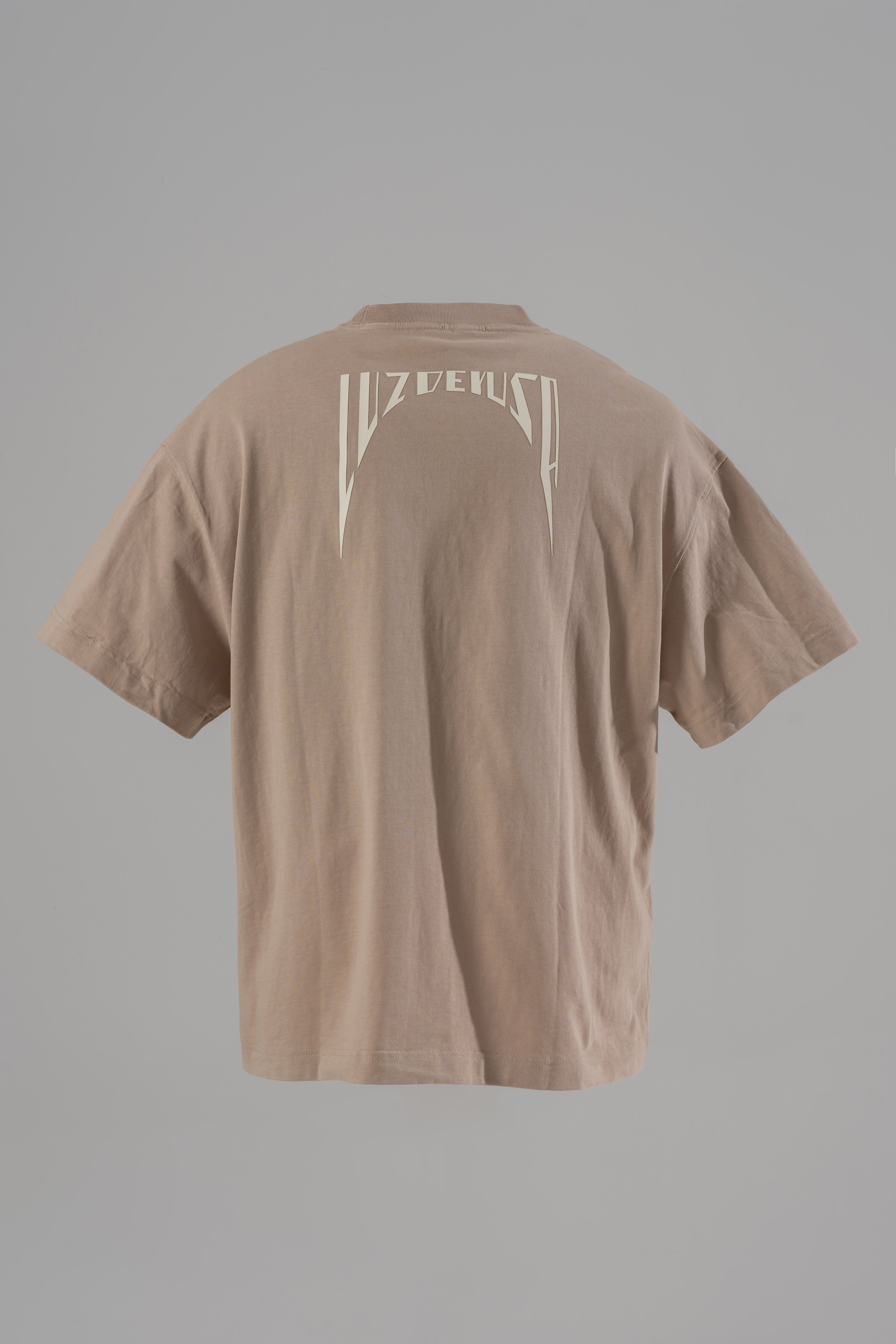 Oversize Bej T-Shirt