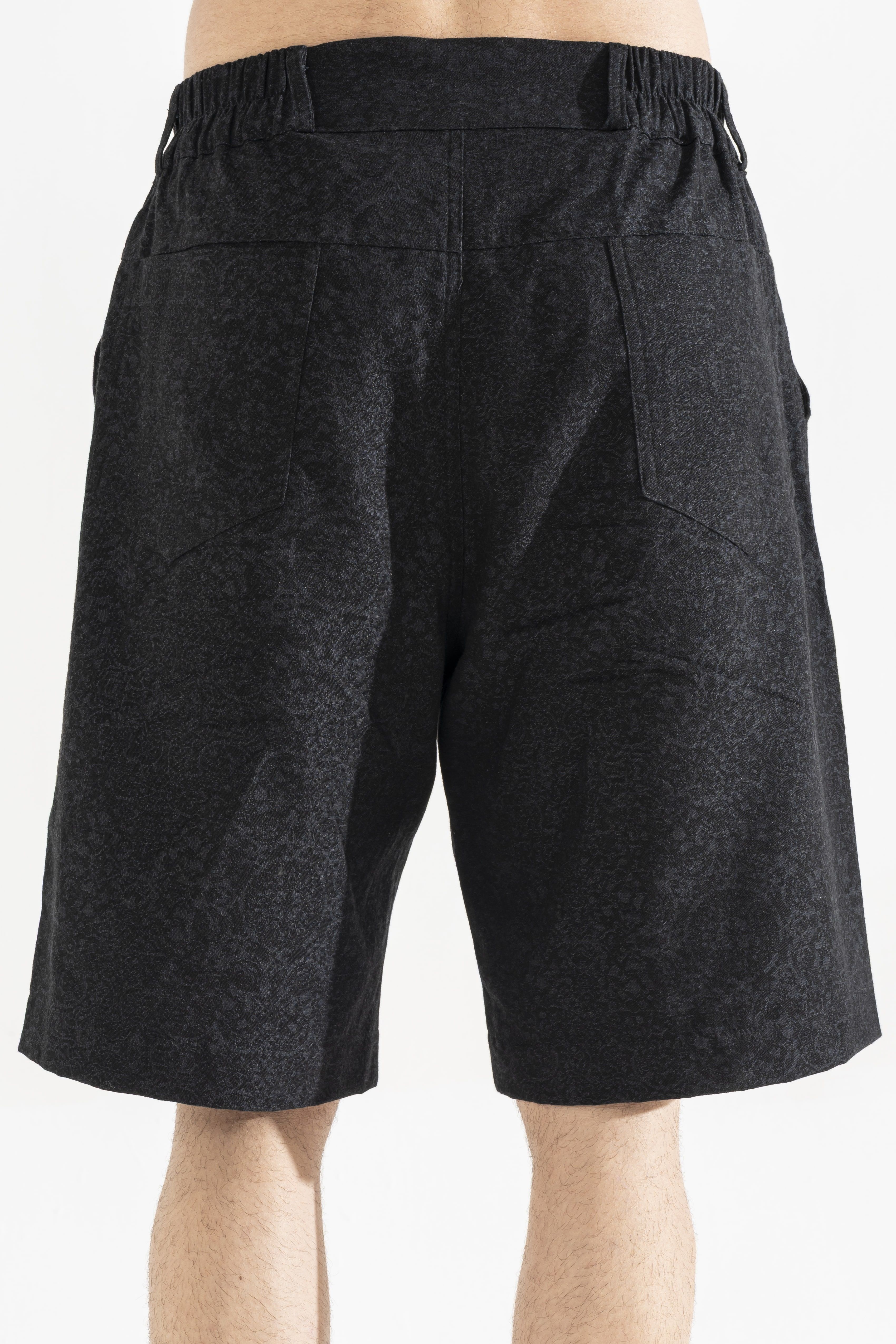 Siyah Denim Şort