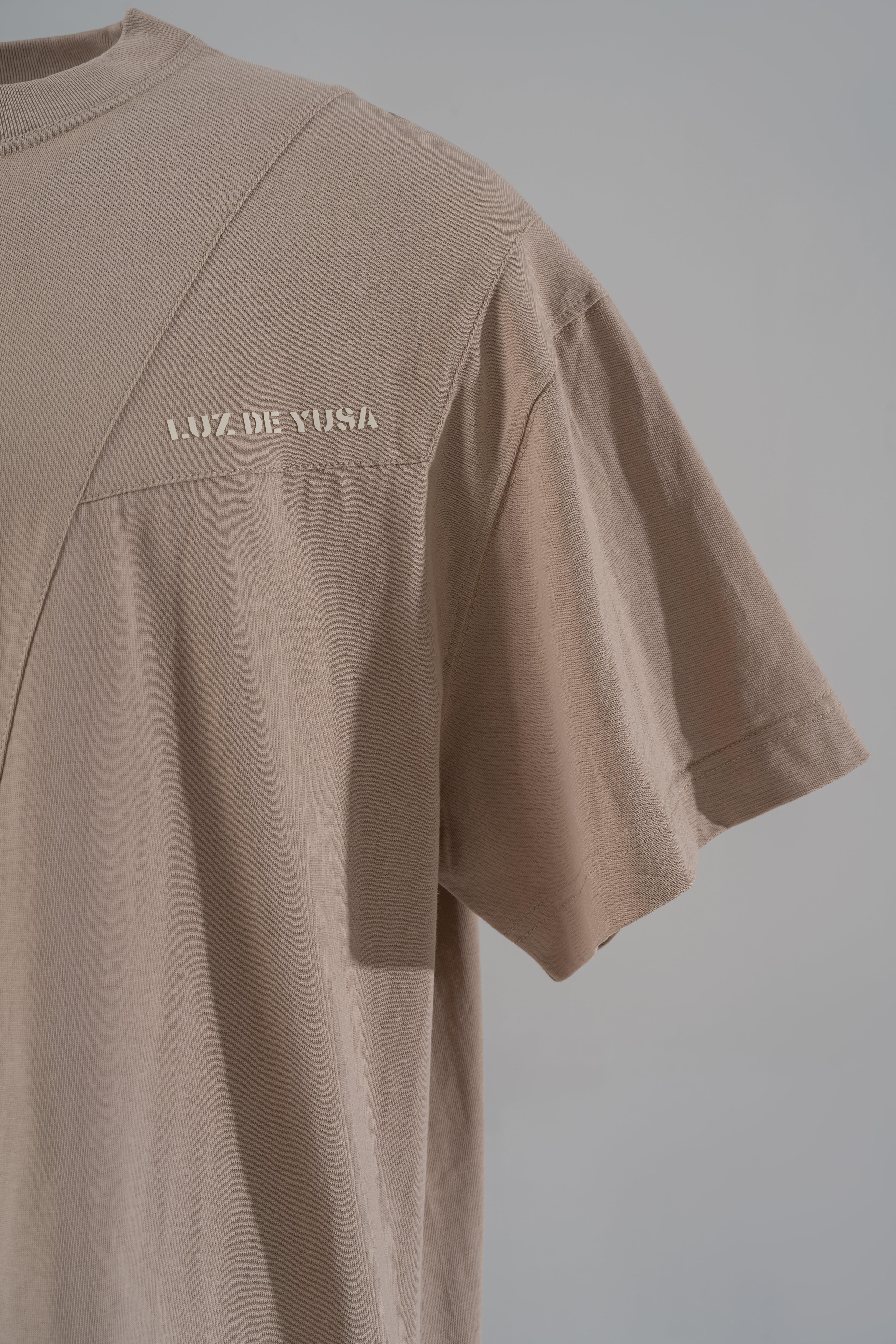 Oversize Bej T-Shirt