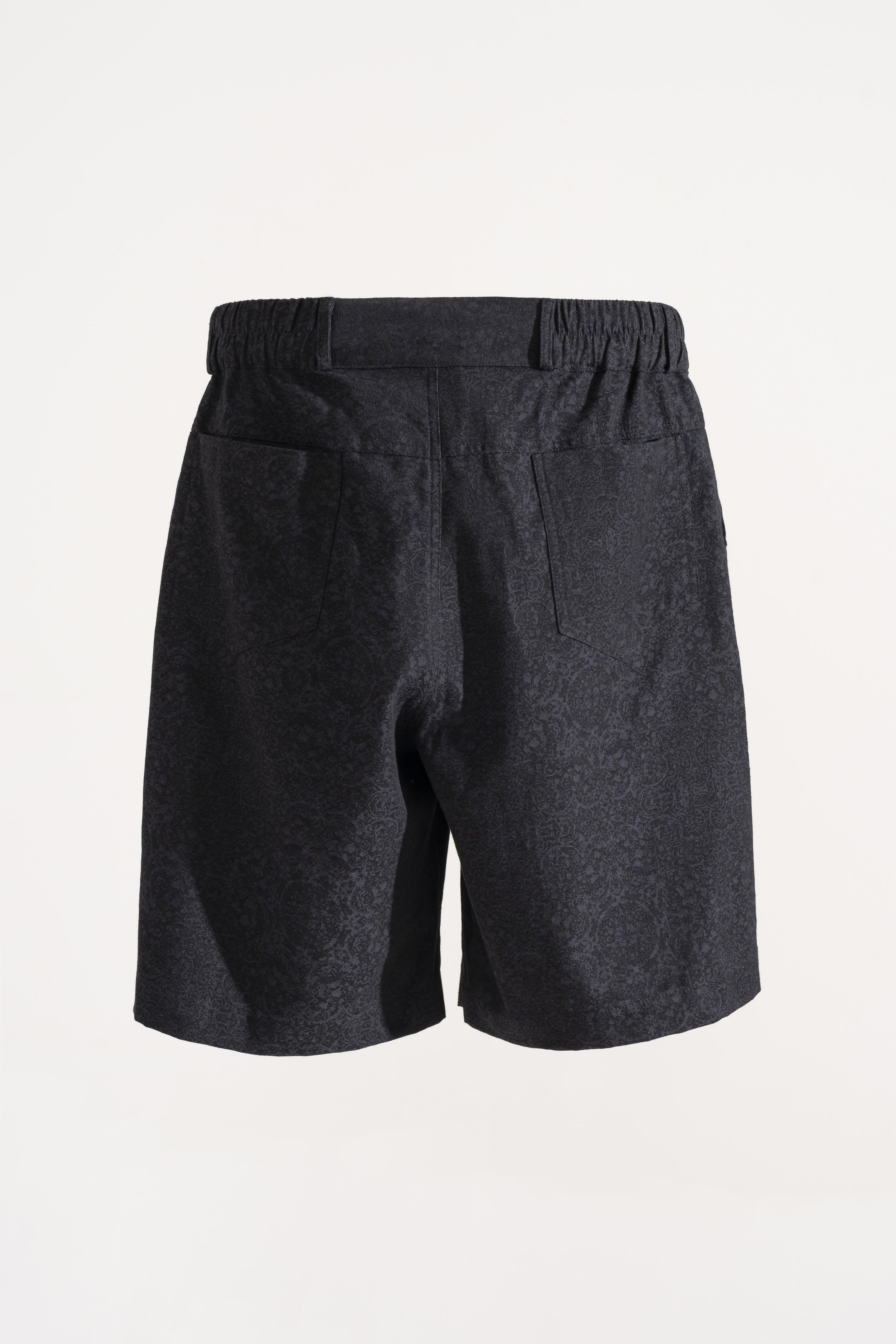 Siyah Denim Şort