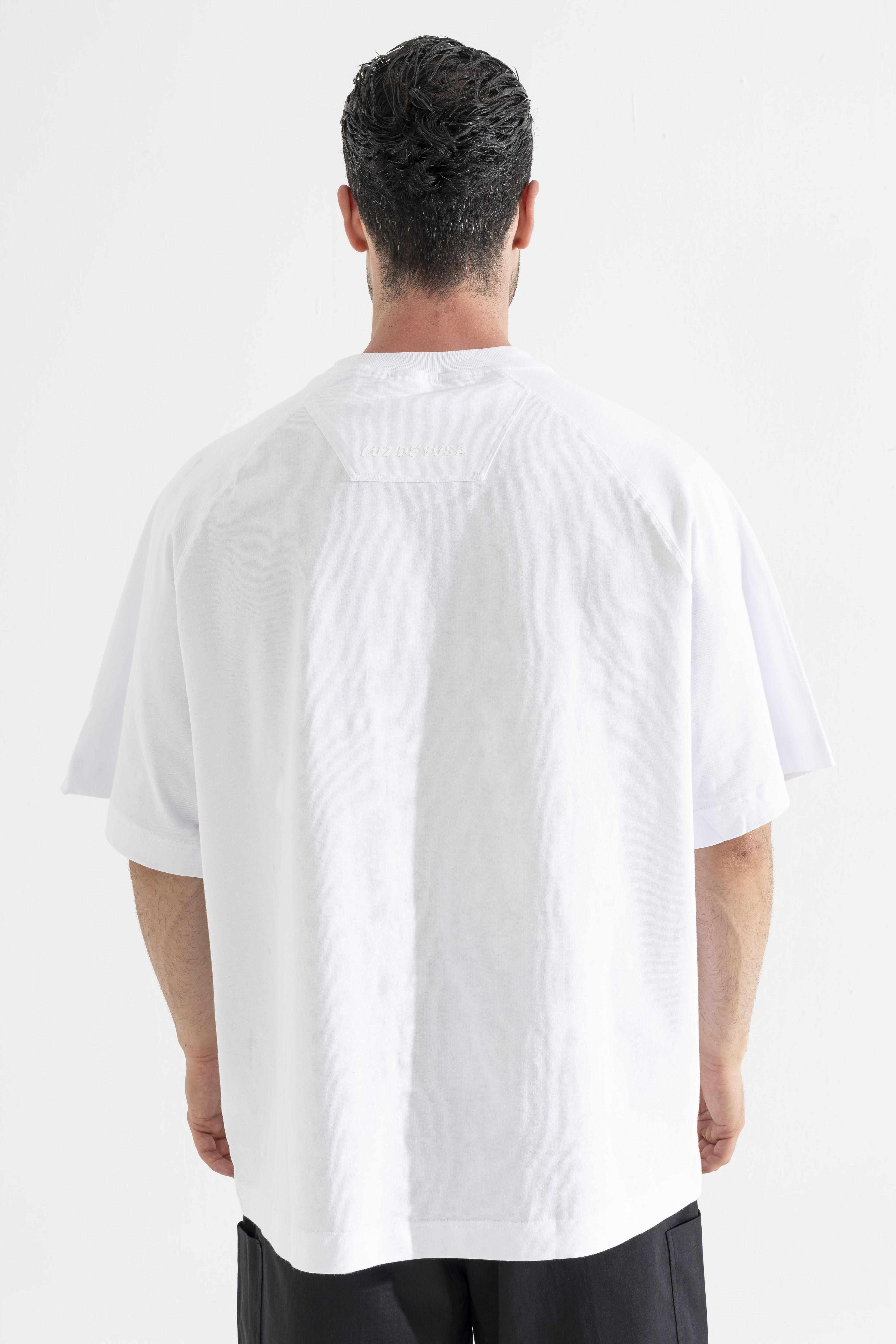 Oversize Beyaz T-Shirt