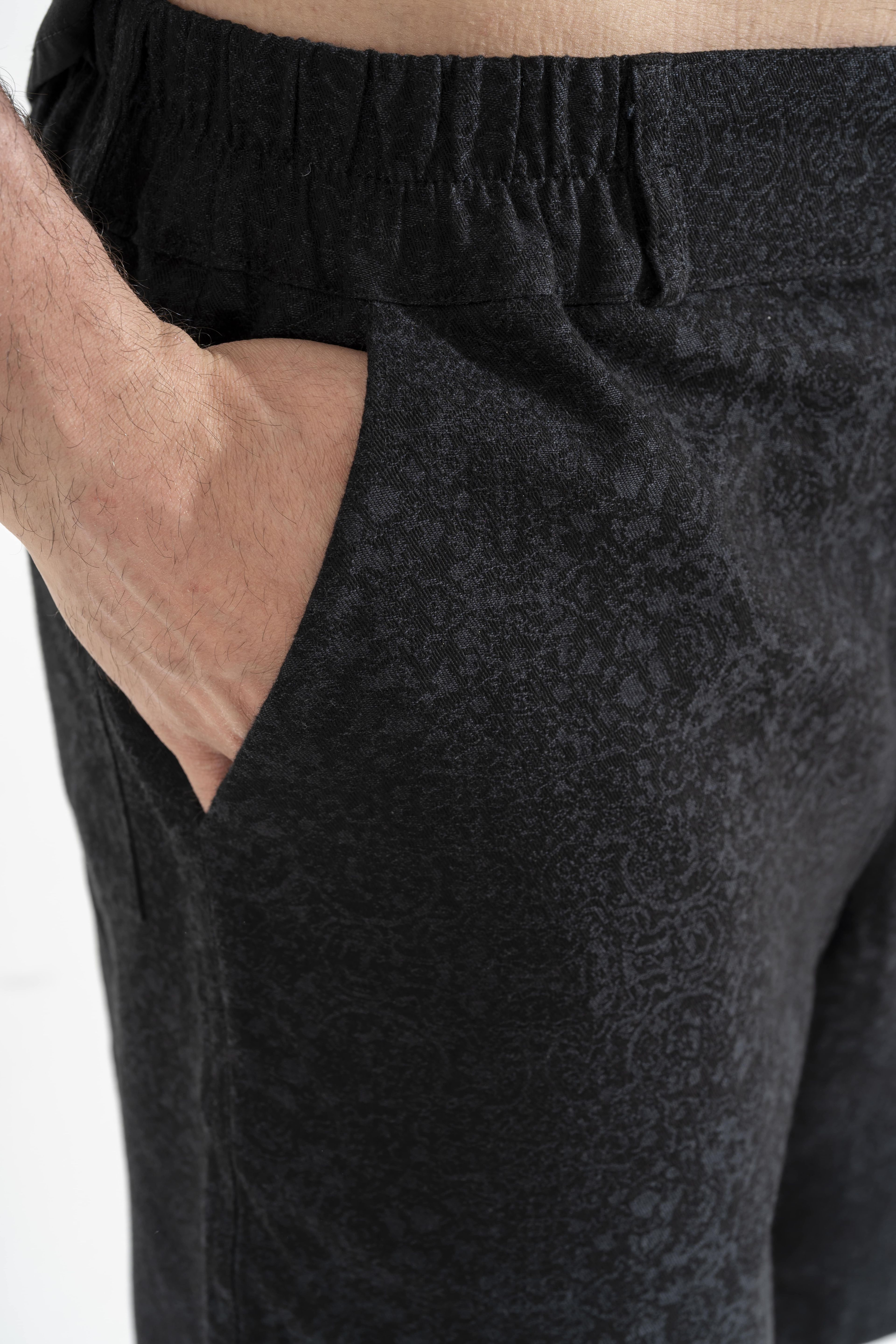 Siyah Denim Şort