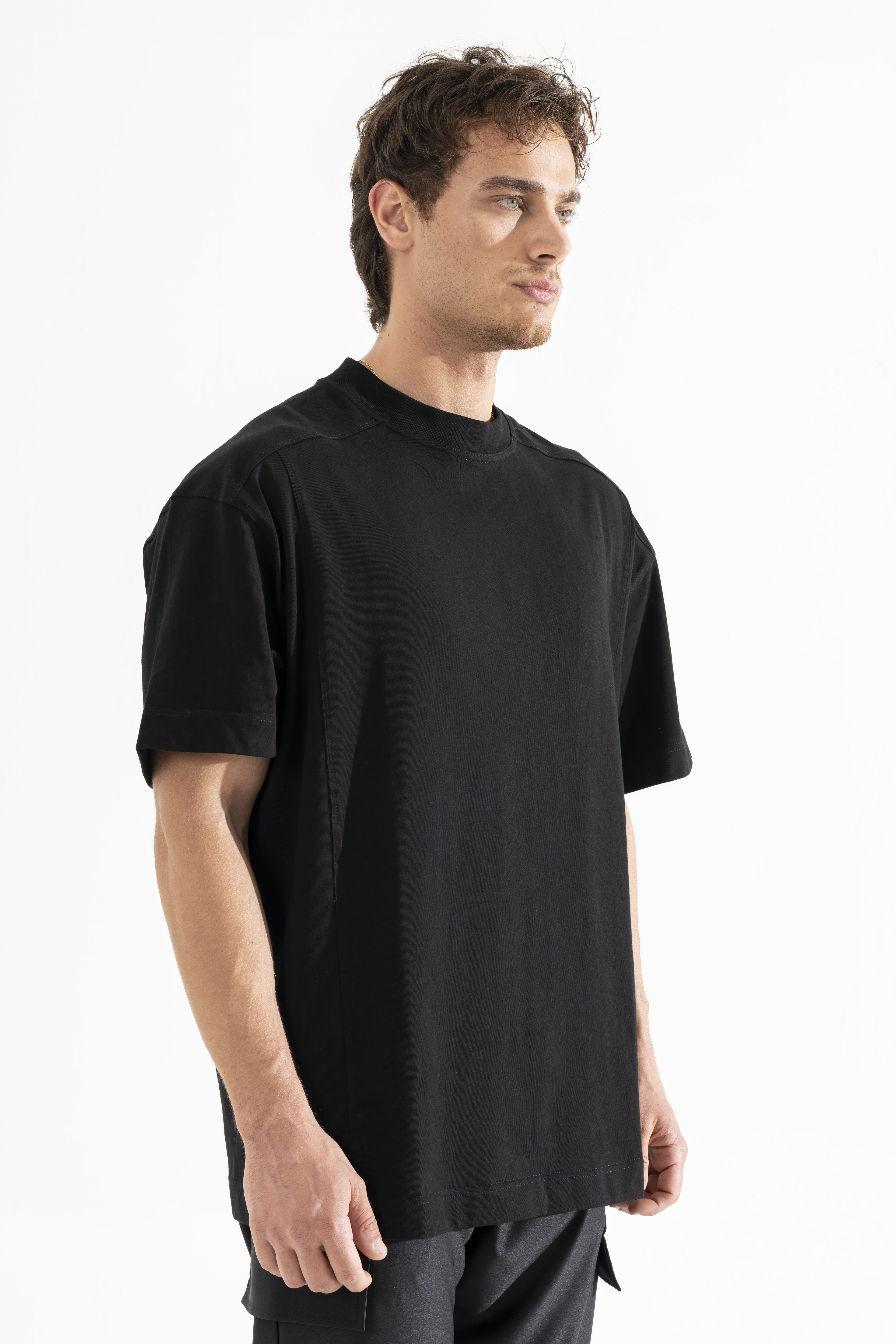 Oversize Siyah T-Shirt