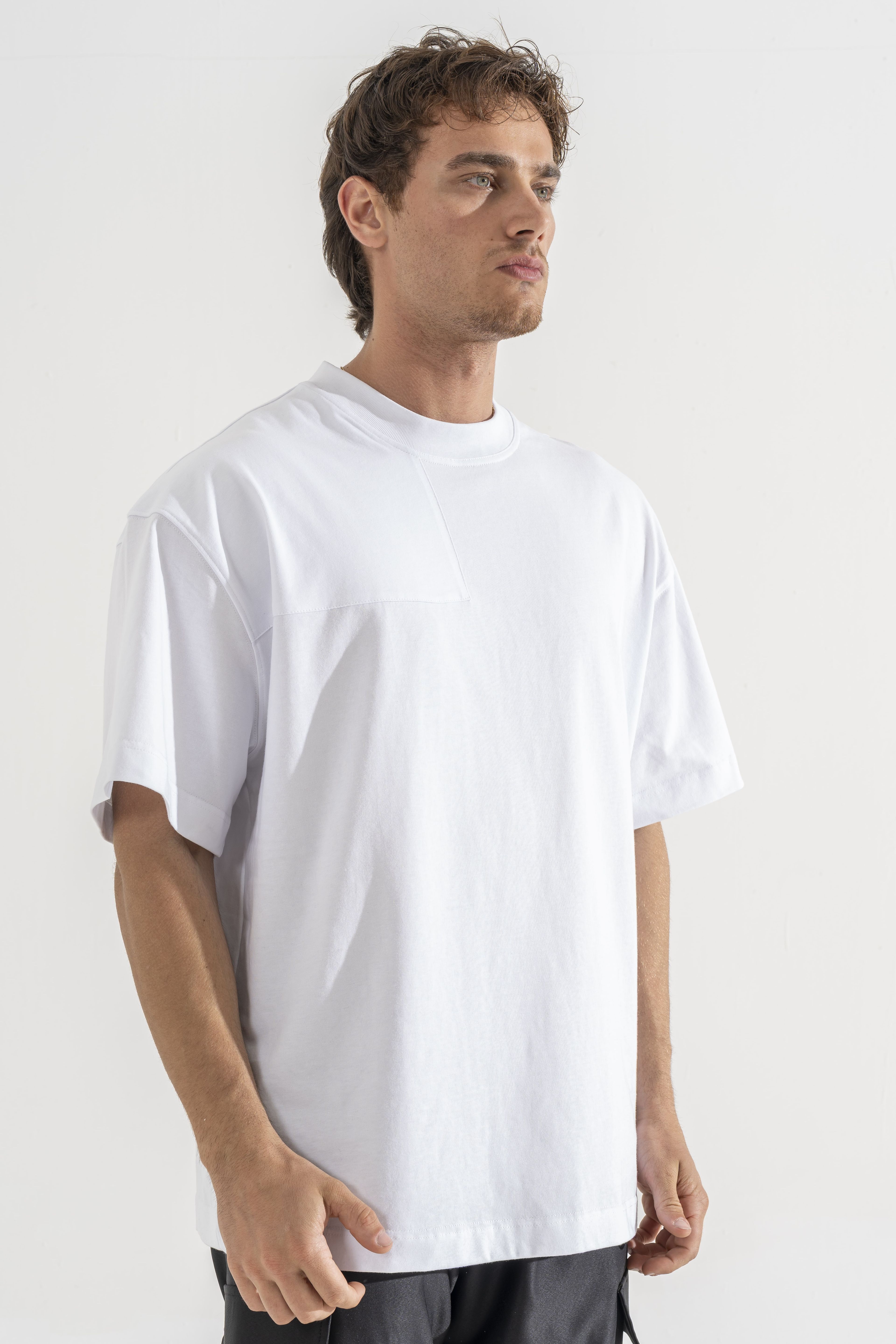 Parçalı Oversize T-Shirt