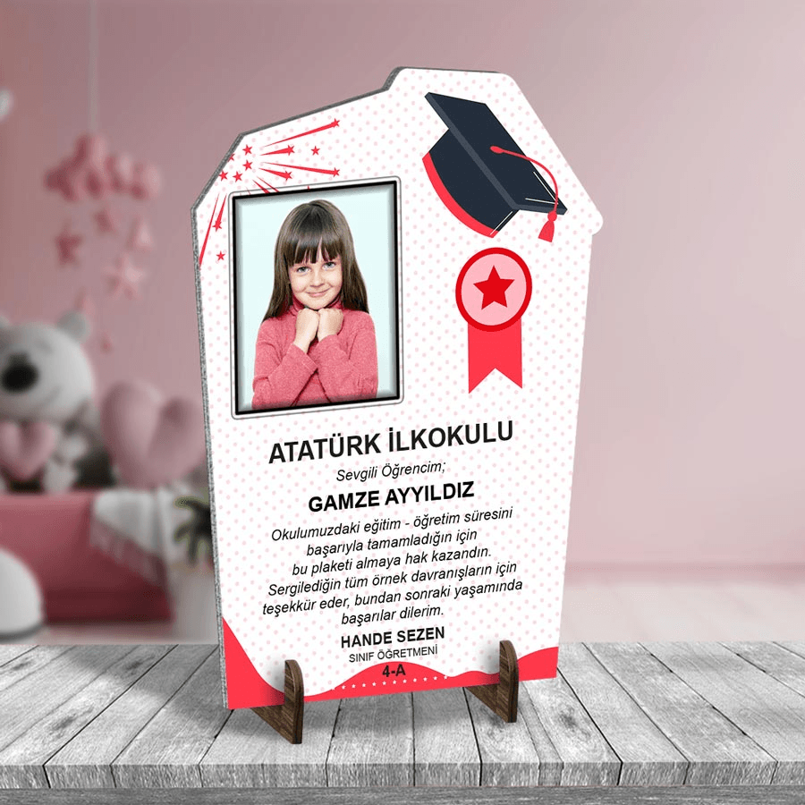 Mezuniyet Şövale Plaket