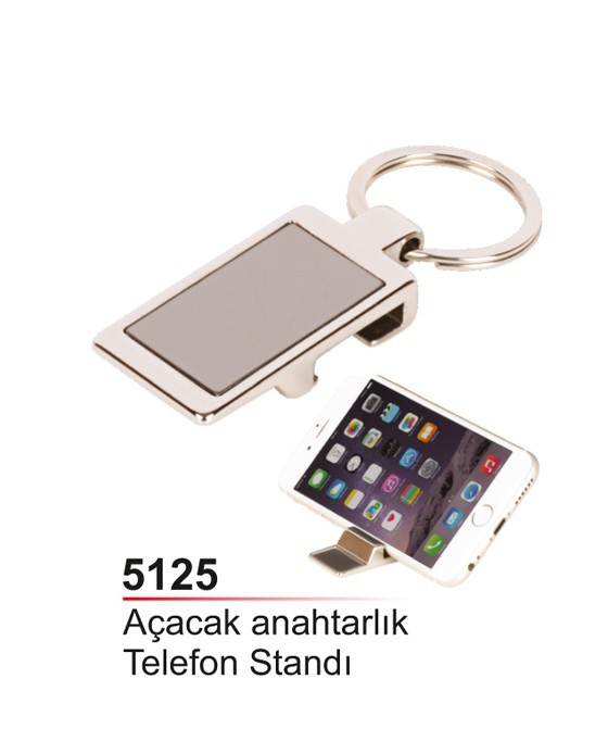 5125 Metal Anahtarlık Açacak Telefon Standı