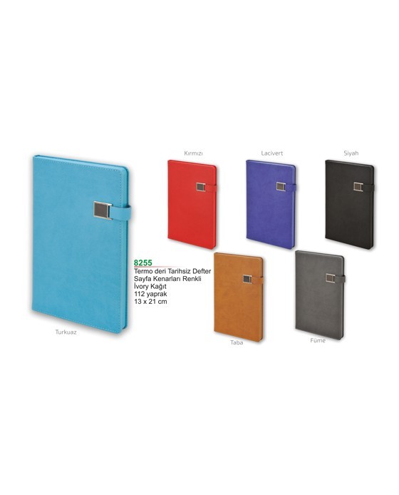 8255 Tarihsiz Defter