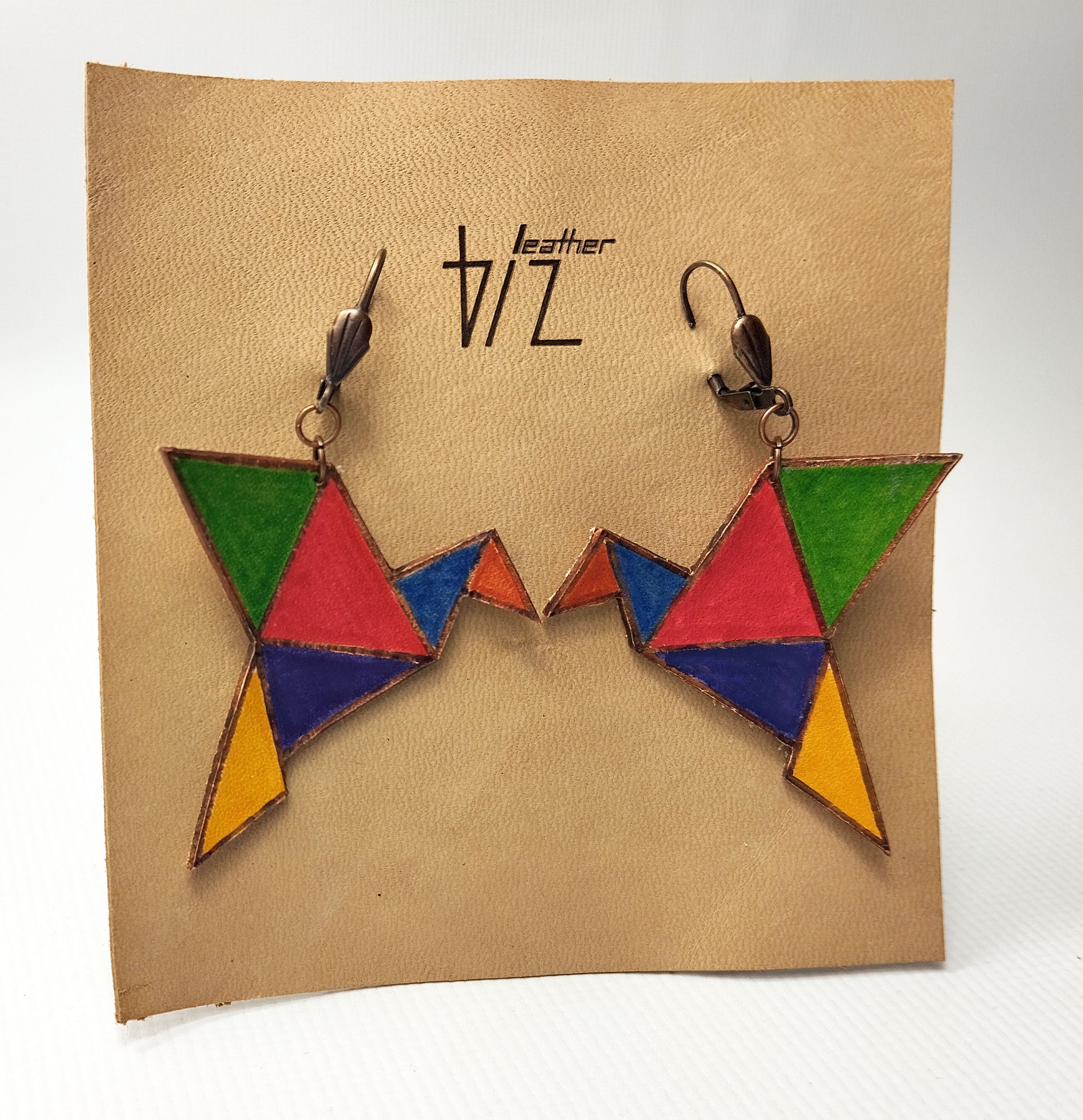 Küpe (Tangram Kuş)