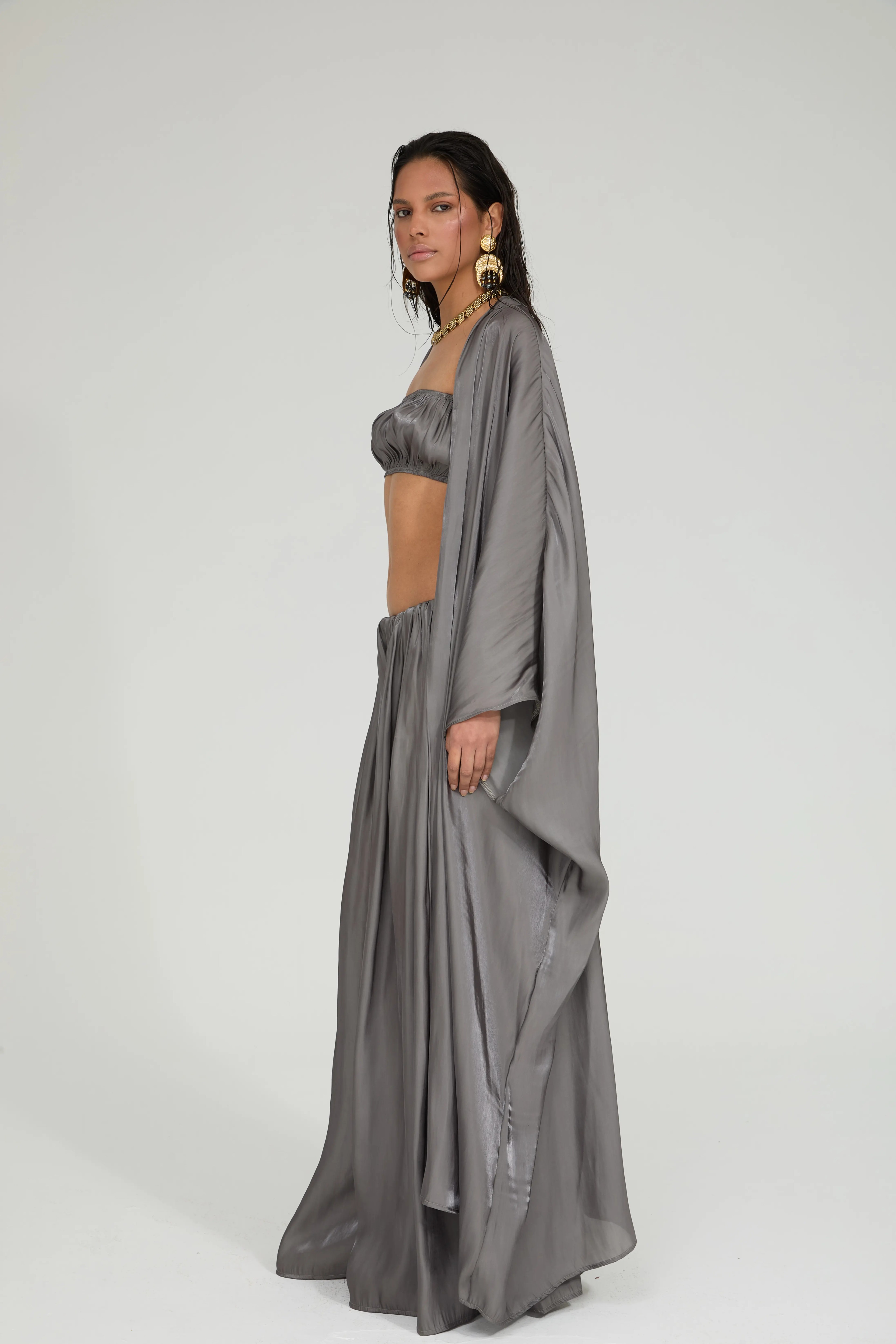 JASMINE GRİ ABAYA