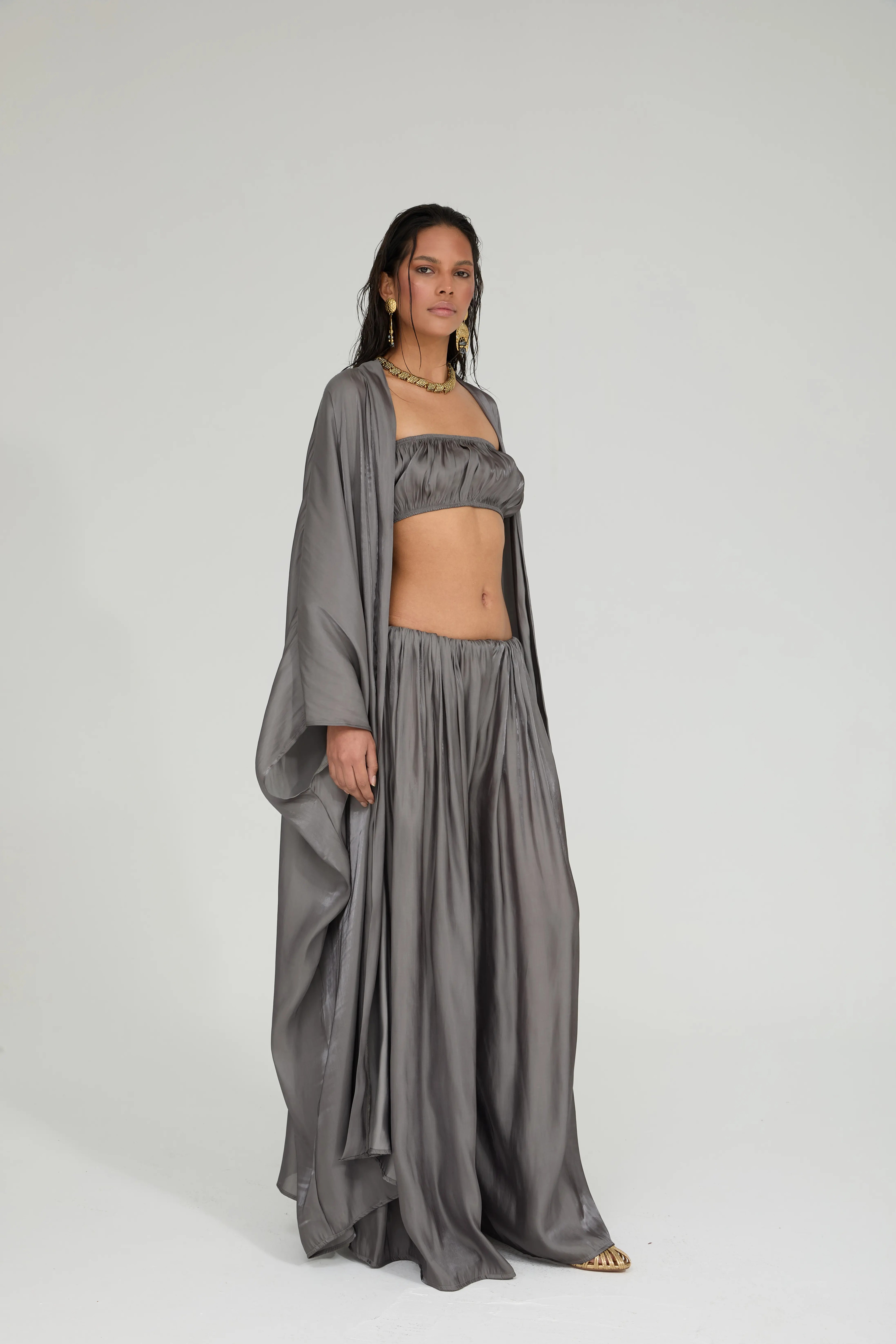 JASMINE GRİ ABAYA