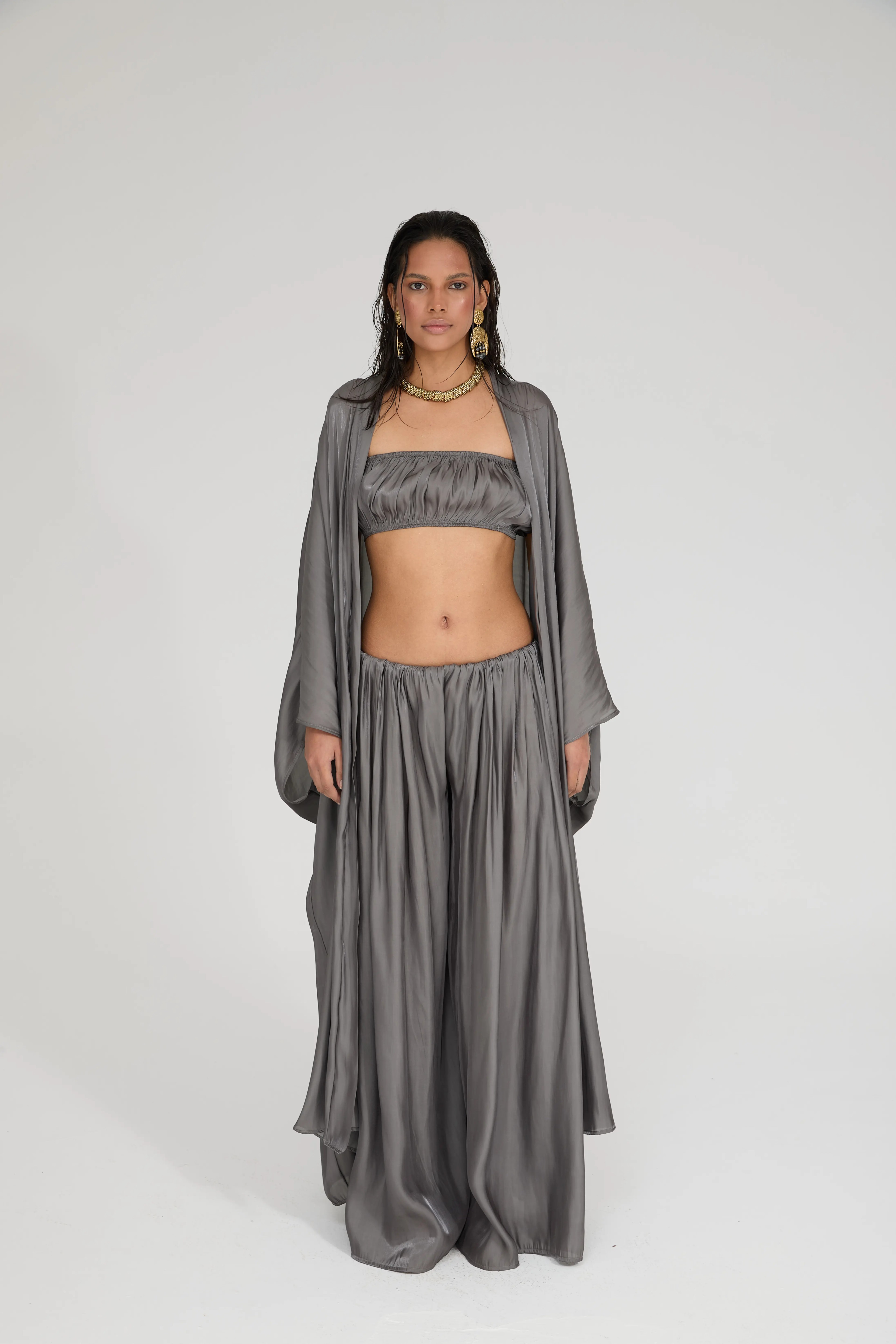 JASMINE GRİ ABAYA
