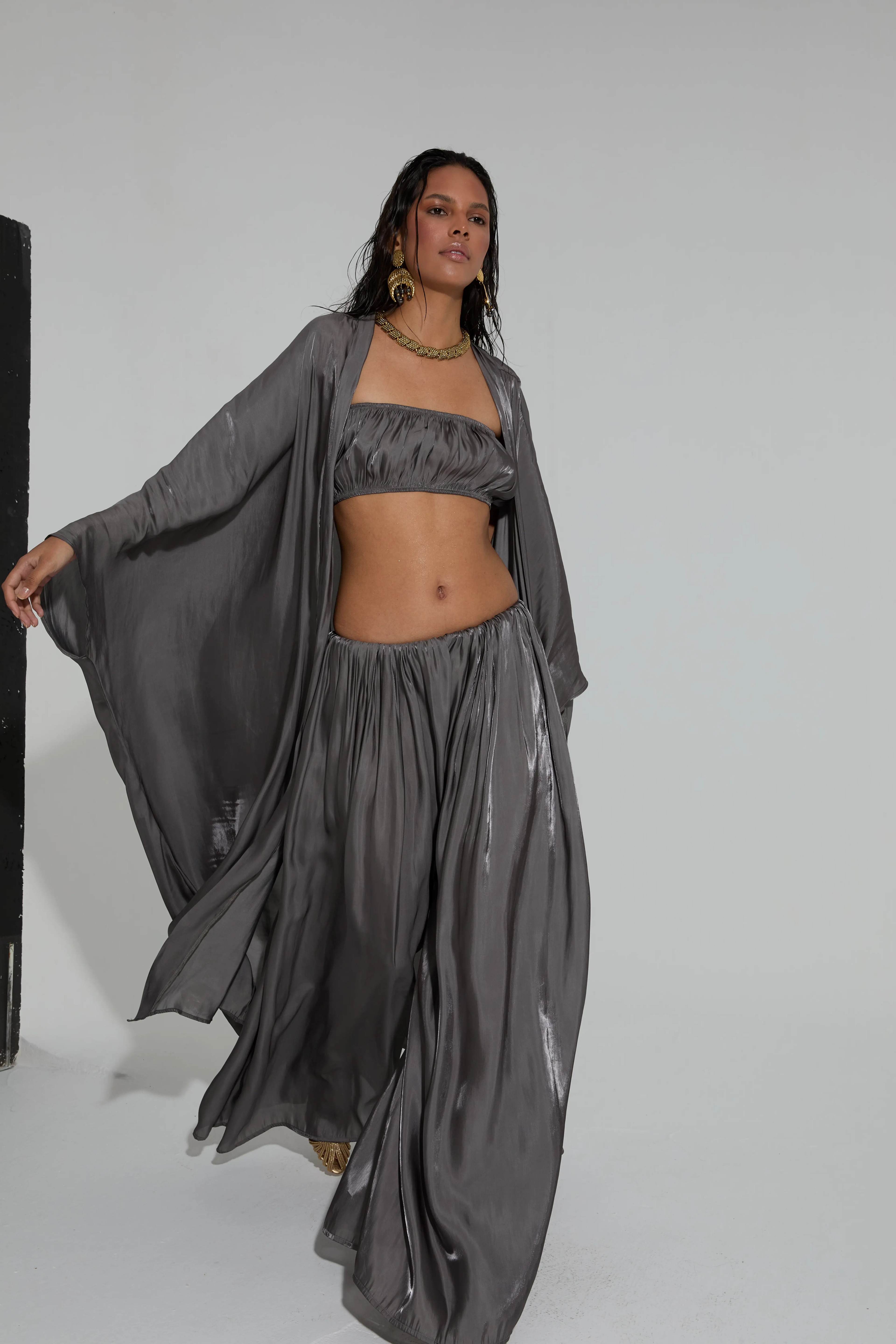 JASMINE GRİ ABAYA