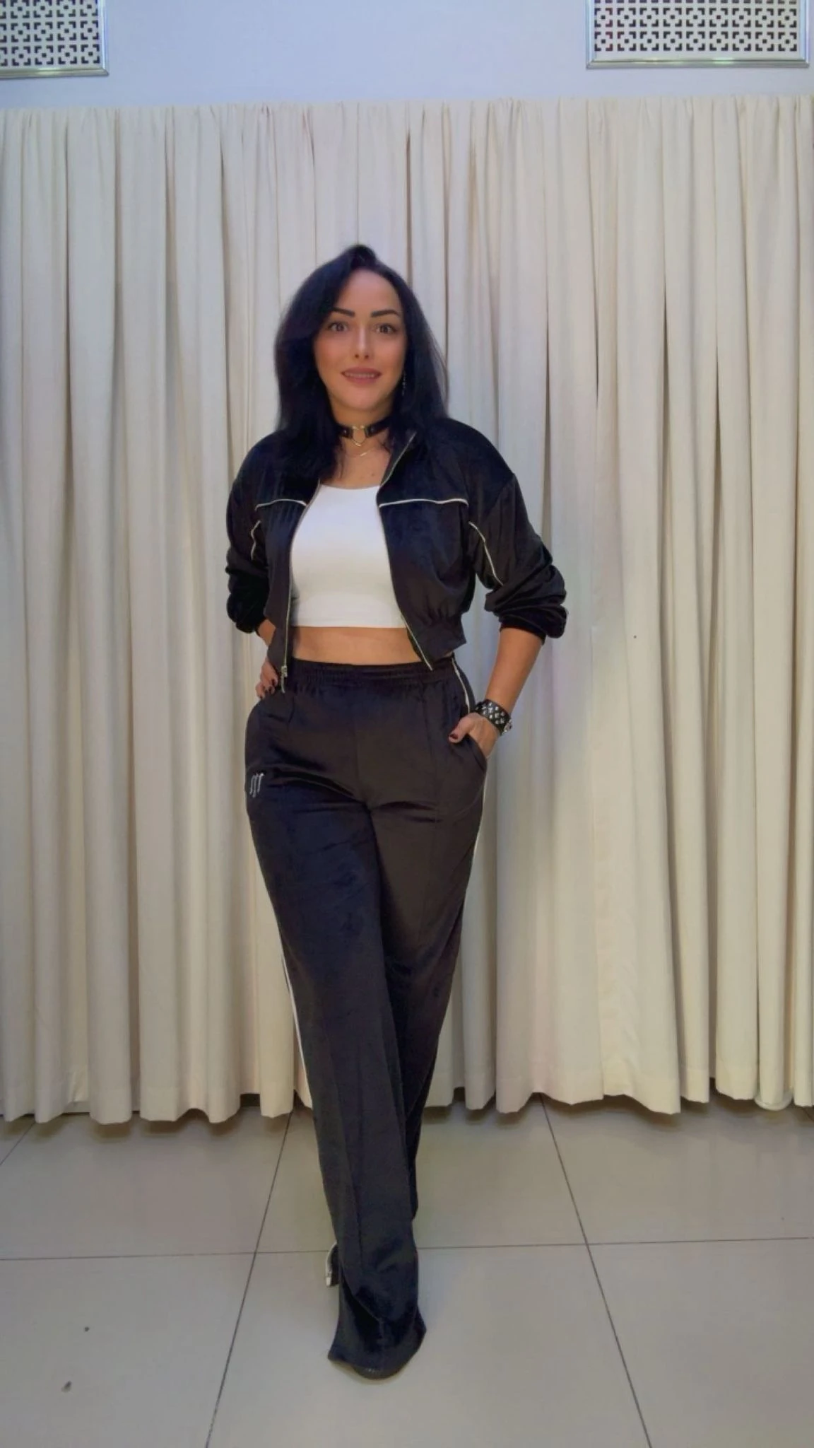 RA1075 Kadife Eşorfman Takım