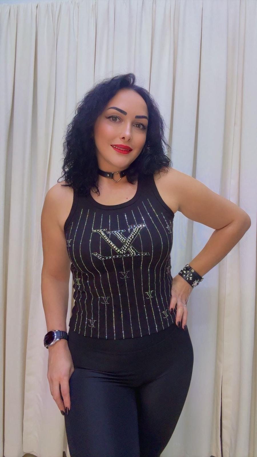 RA1011 LV Taşlı Atlet