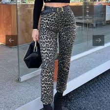 RA2008 Leopar Desenli Boyfit