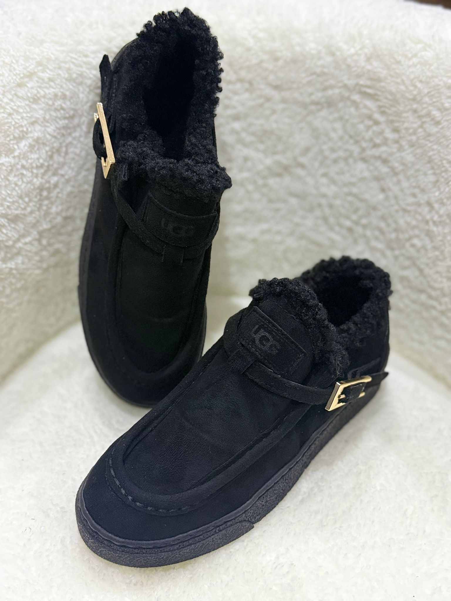 RA8022 Süet Ayakkabı Siyah