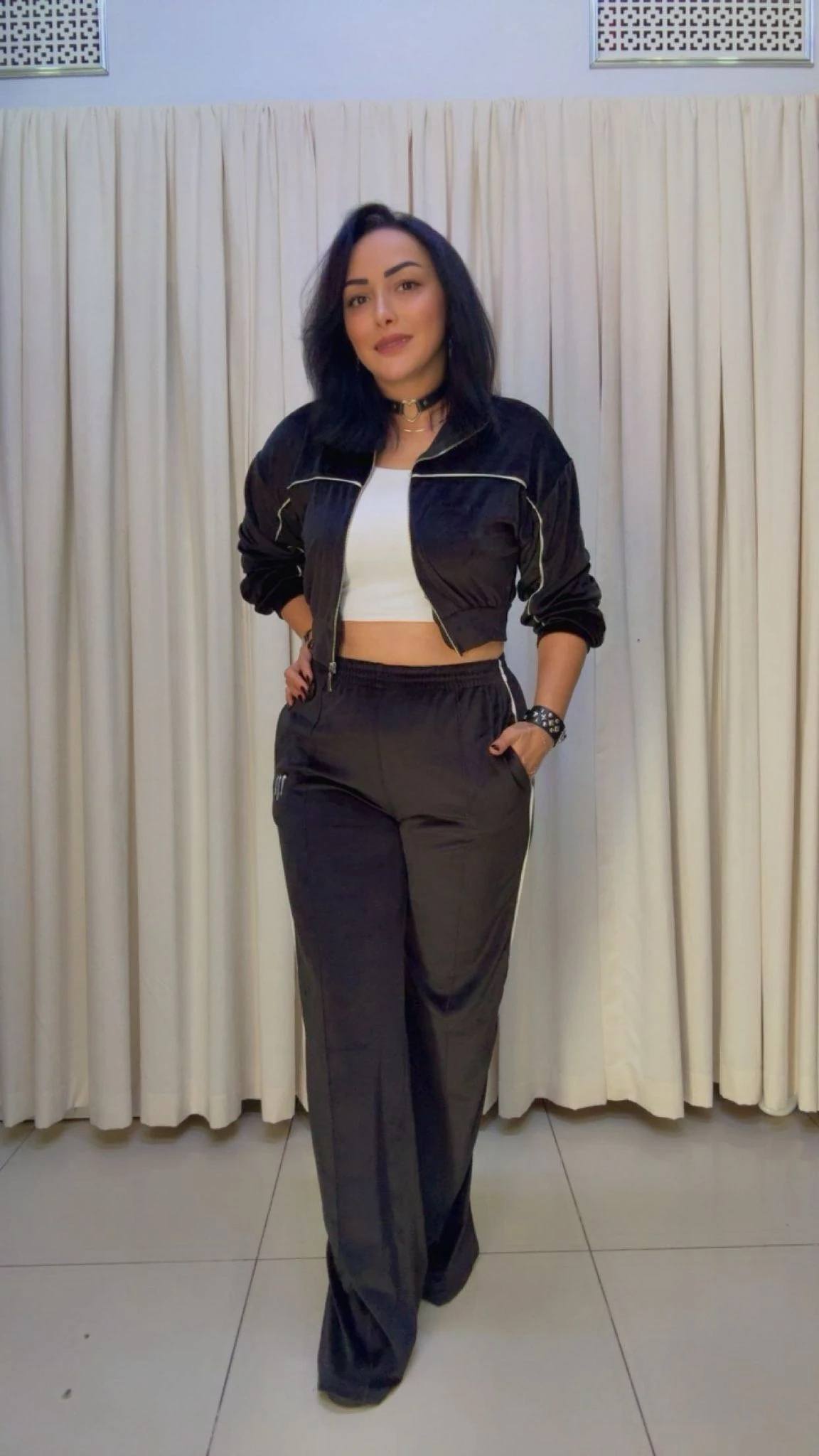 RA1075 Kadife Eşorfman Takım