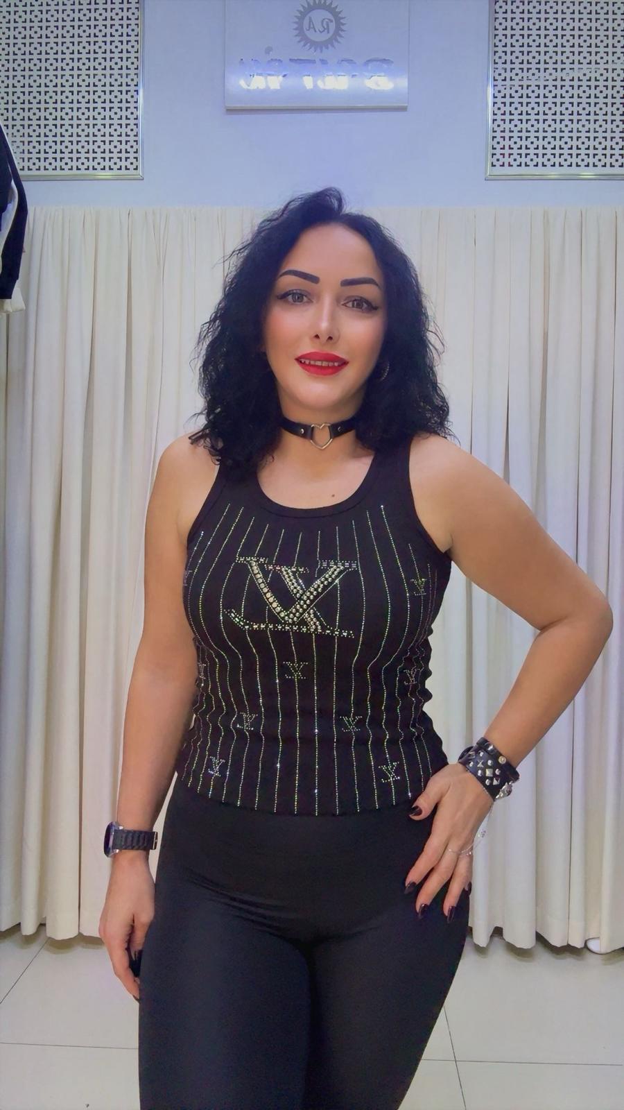 RA1011 LV Taşlı Atlet