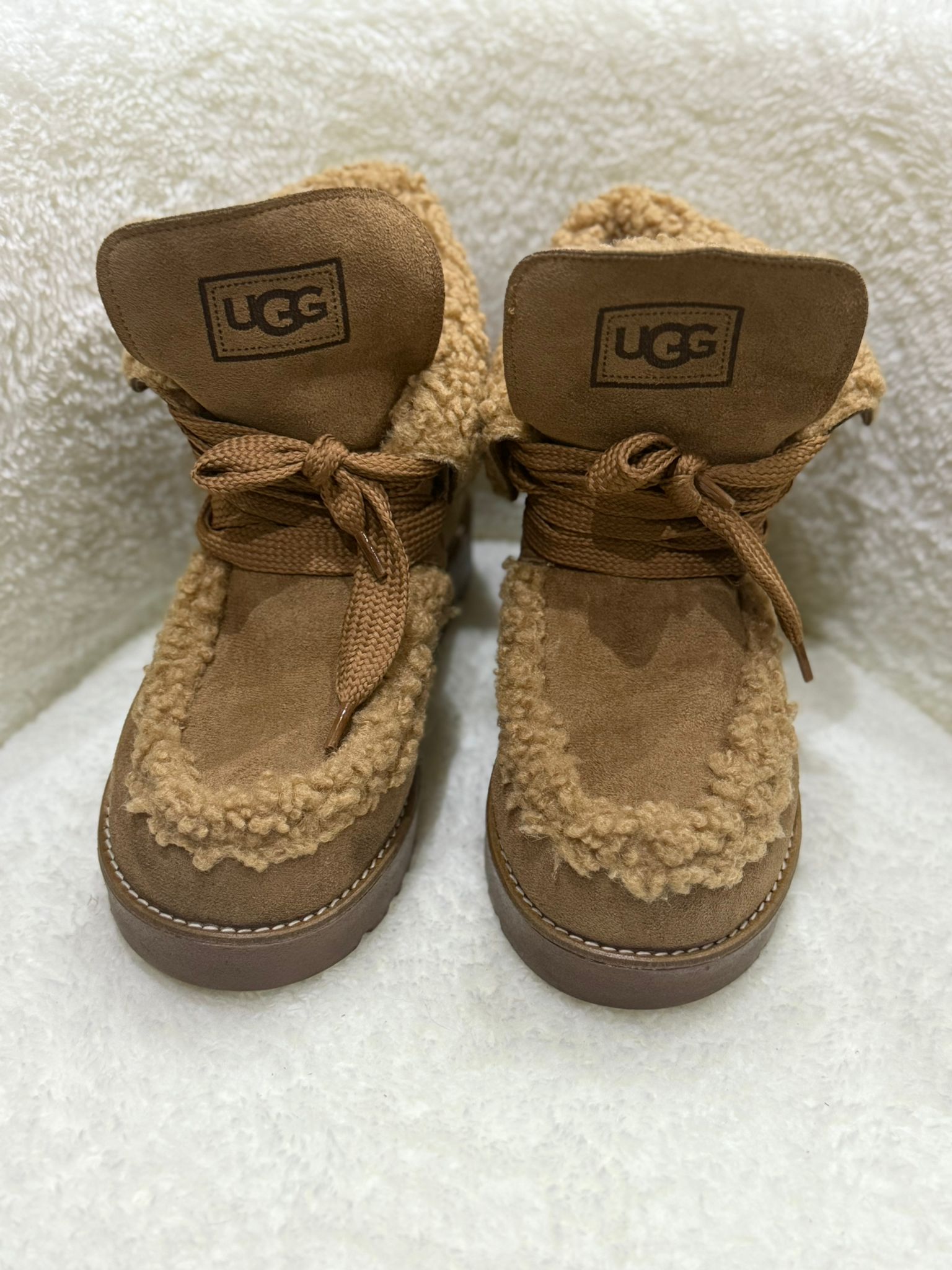 RA8021 Püsküllü Süet Bot Kahve