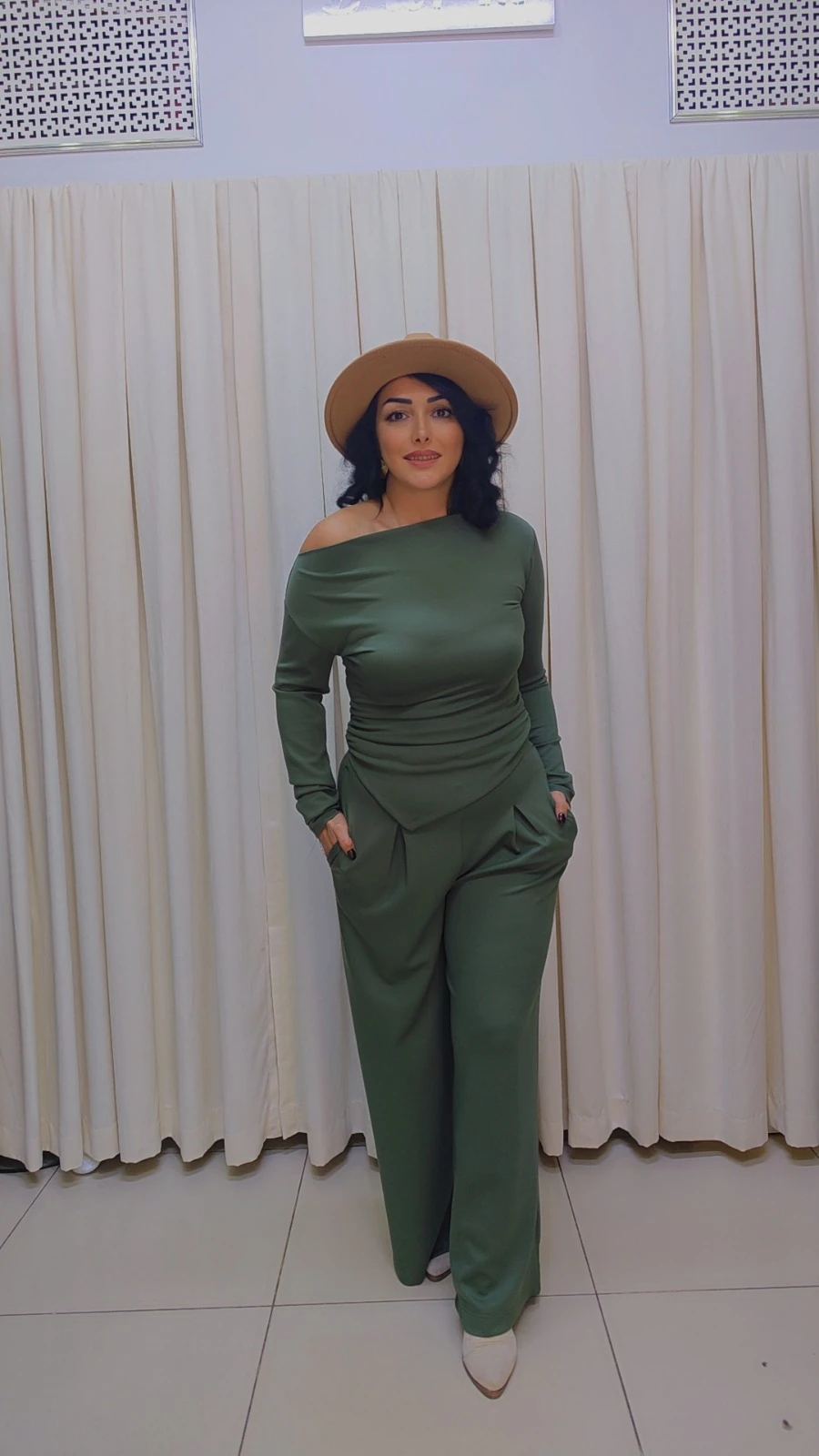 RA4003 Modal Omuz Dekolteli Takım