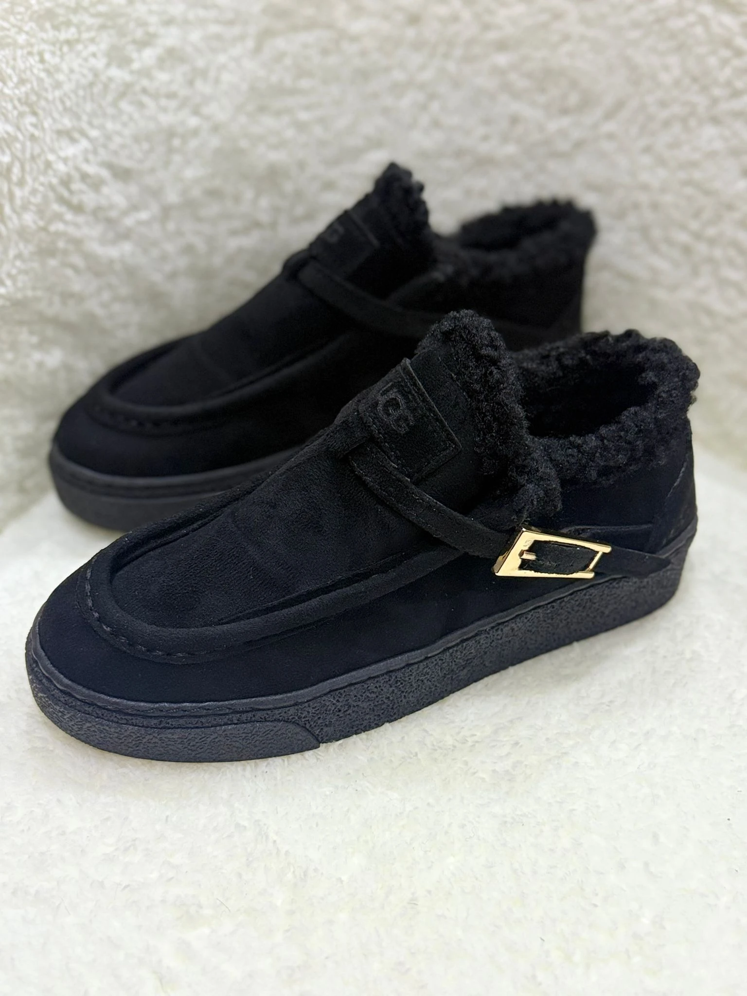 RA8022 Süet Ayakkabı Siyah