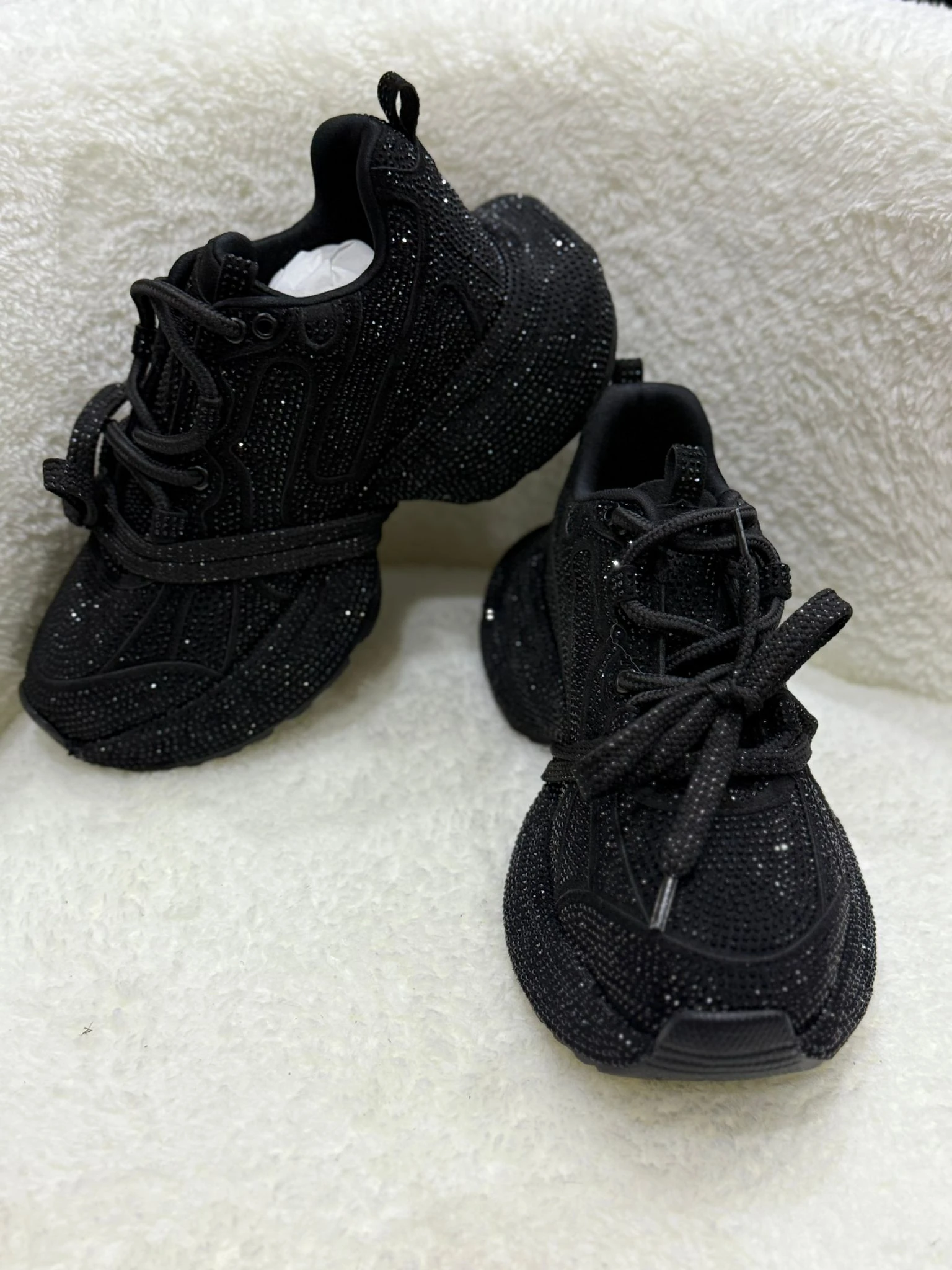 RA8017 Taşlı Spor Siyah