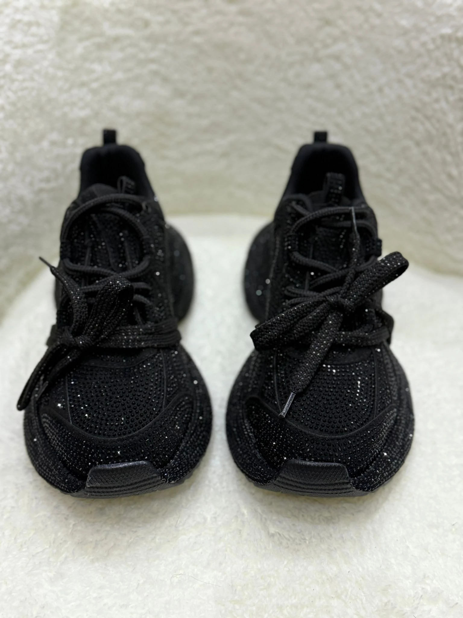 RA8017 Taşlı Spor Siyah