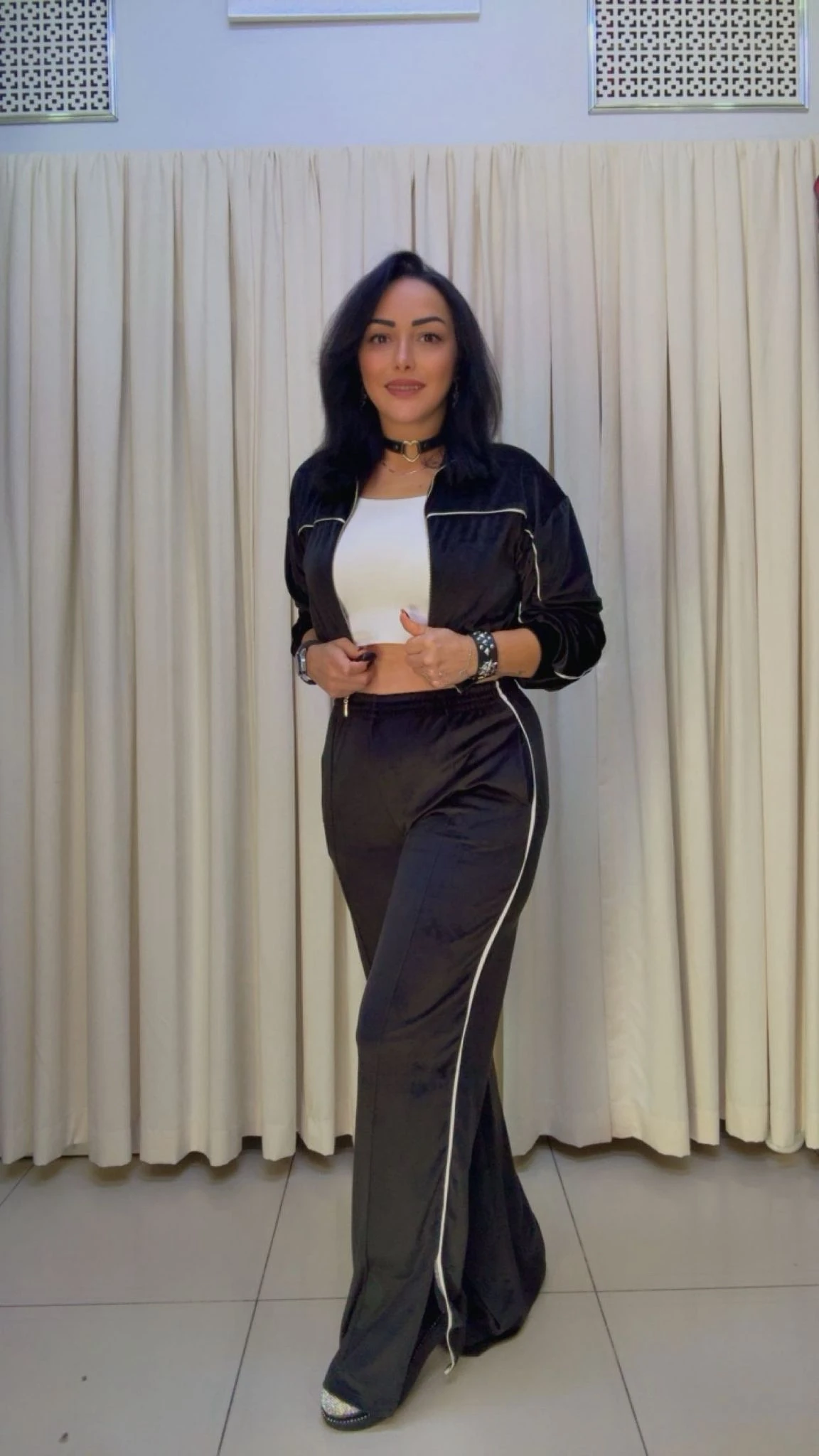 RA1075 Kadife Eşorfman Takım