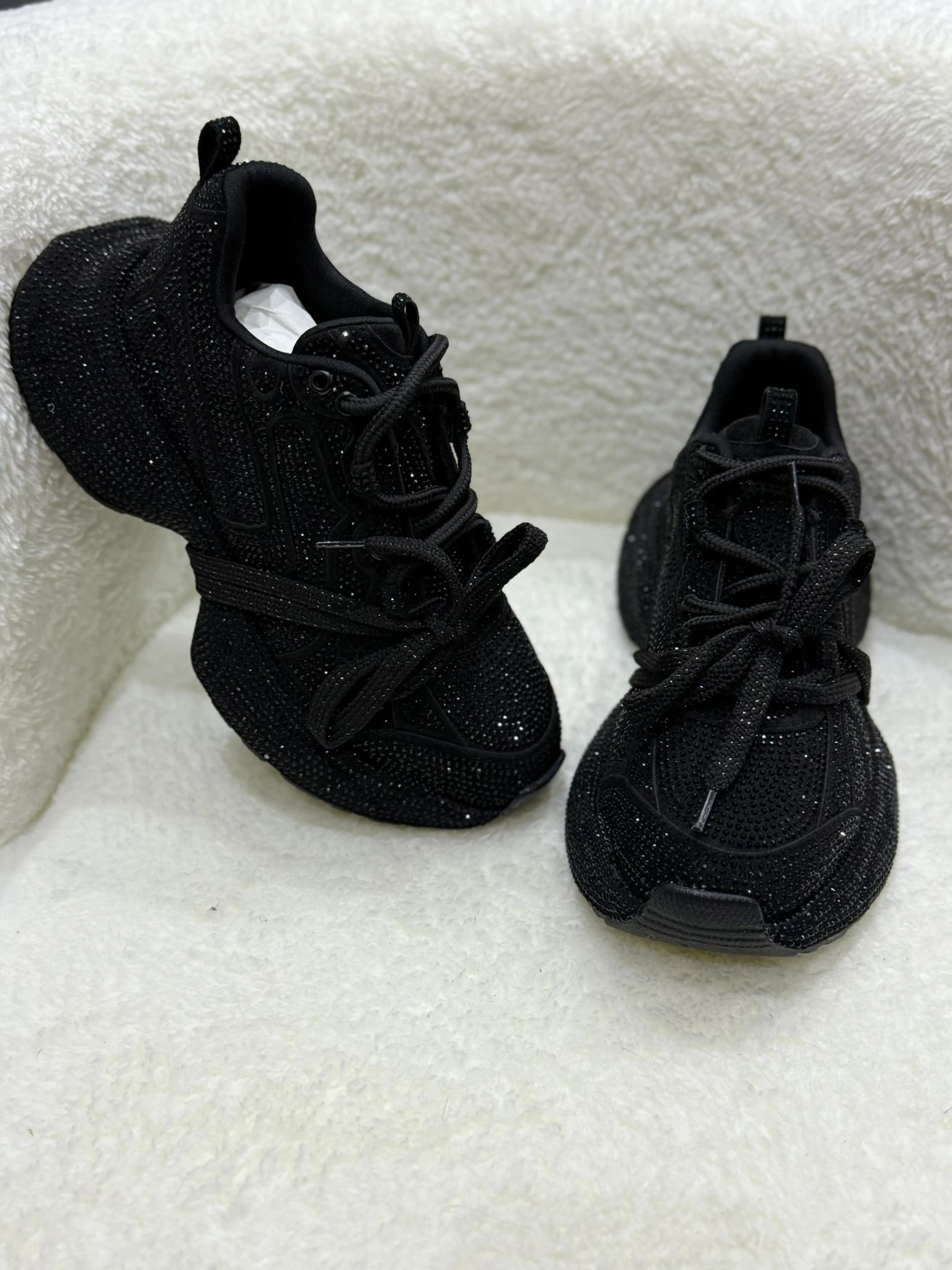 RA8017 Taşlı Spor Siyah