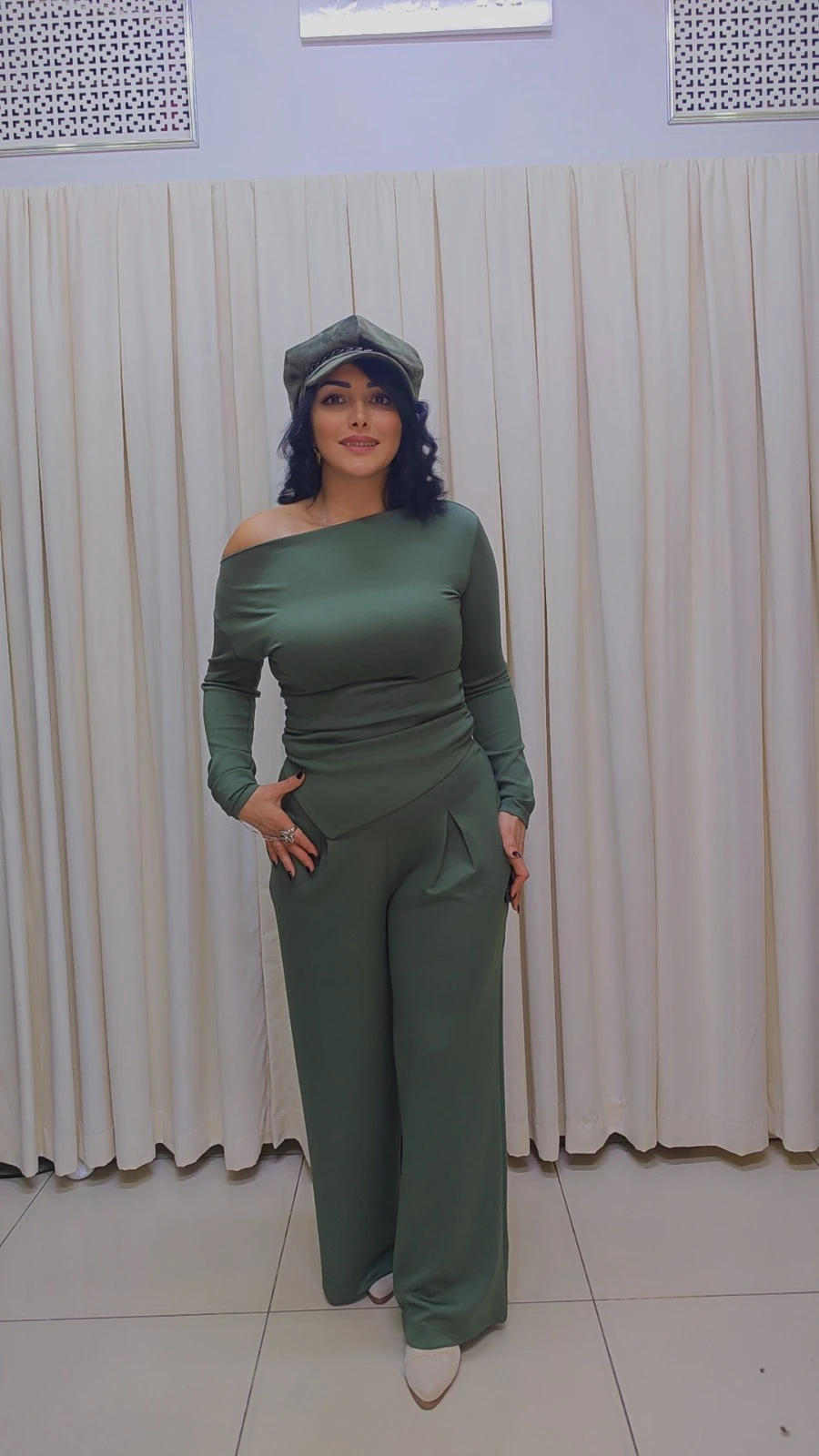 RA4003 Modal Omuz Dekolteli Takım