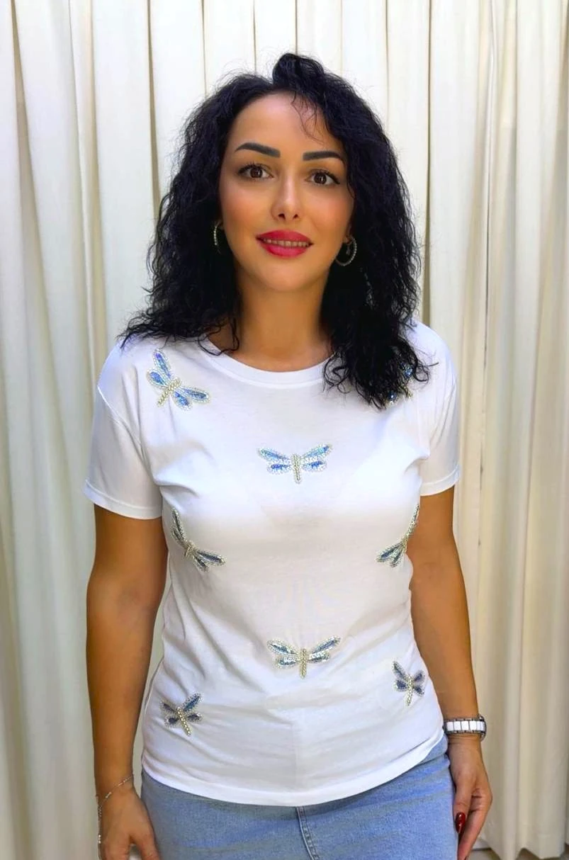 RA1005 Yusufcuk Taşlı T-shirt